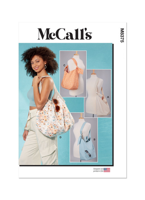McCall's M8375 | Bags in Four Styles | Front of Envelope