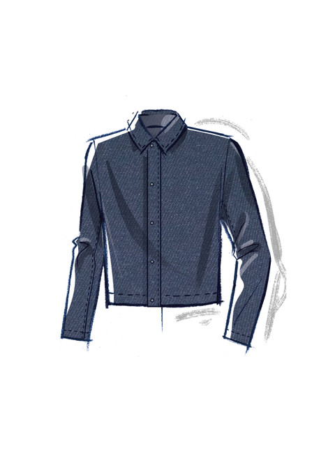 McCall's M8371 | Men's Jacket in Two Lengths