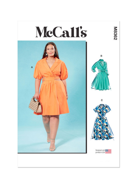 McCall's M8362 | Women's Dress | Front of Envelope