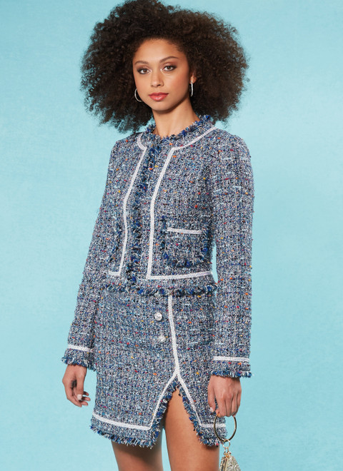 McCall's M8370 (Digital) | Misses' Jacket and Skirt