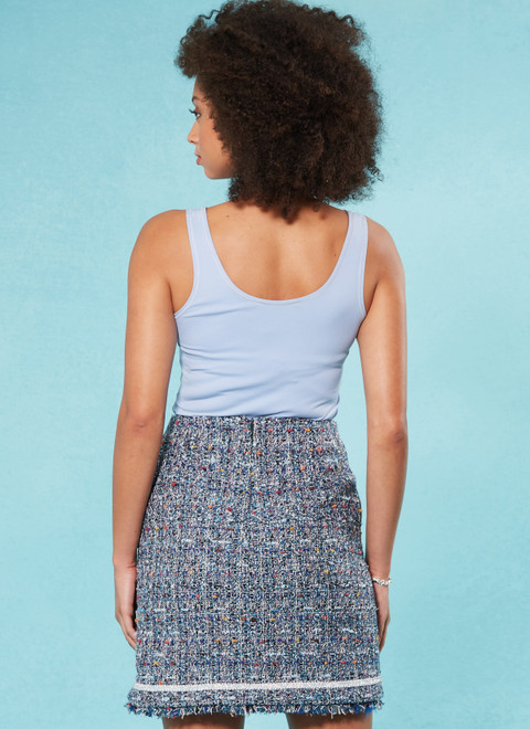 McCall's M8370 (Digital) | Misses' Jacket and Skirt