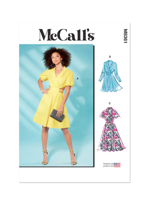 McCall's M8361 | Misses' Dress | Front of Envelope