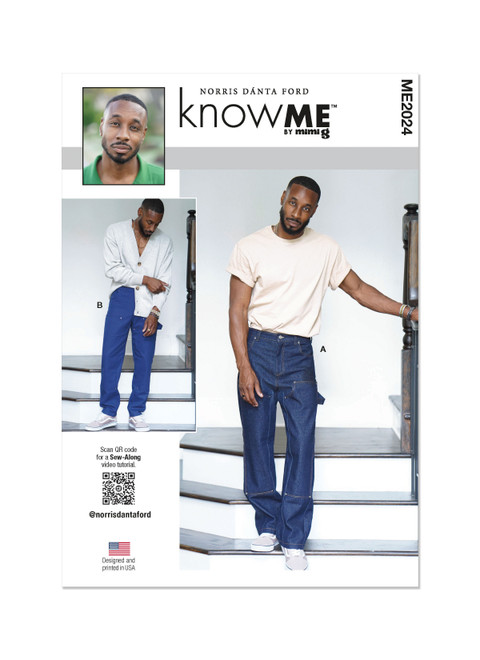 Know Me ME2024 | Men's Jeans by Norris Dánta Ford | Front of Envelope