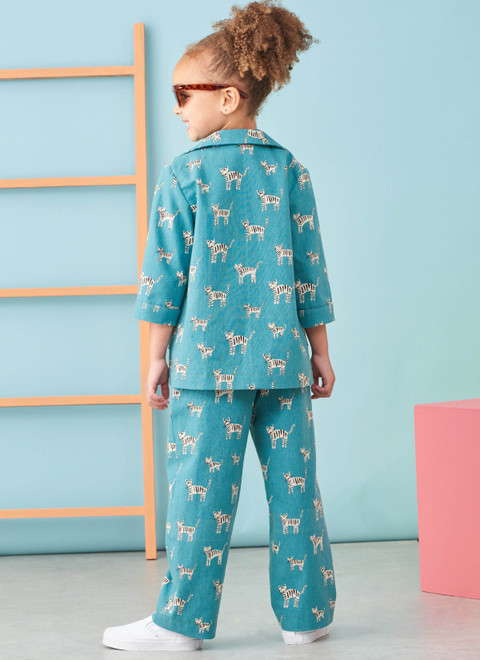 Simplicity S9762 | Children's and Girls' Jacket, Pants and Shorts for American Sewing Guild