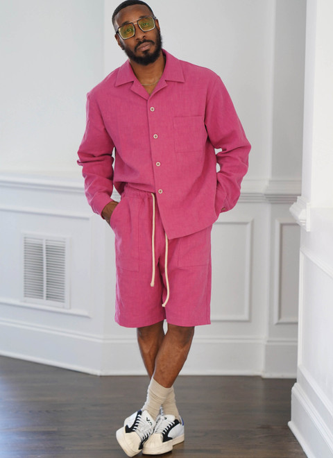 Simplicity S9758 | Men's Shirts and Shorts by Norris Danta Ford