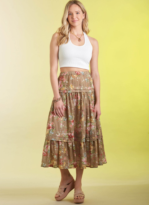 Simplicity S9750 | Misses' Skirt in Three Lengths