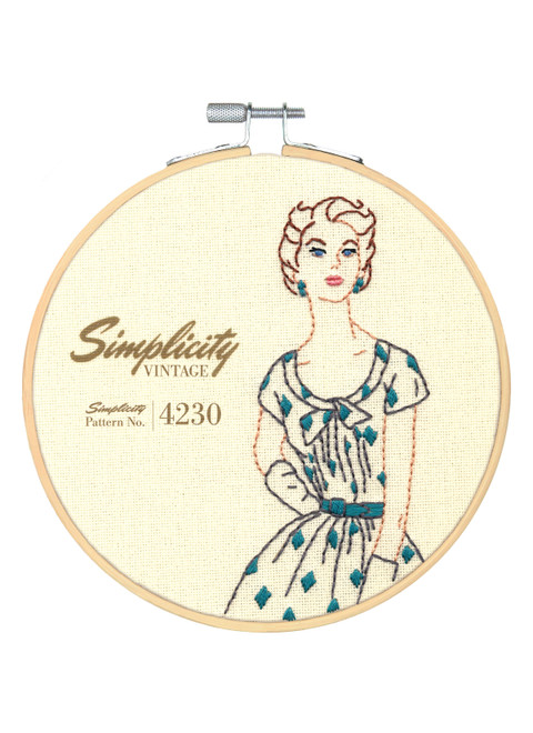 Simplicity Vintage Embroidery Kit