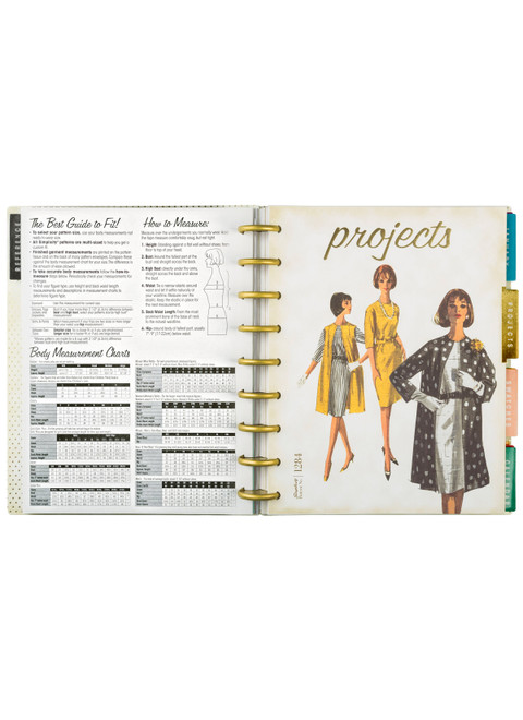 Simplicity Vintage 12Month Sewing Planner Gift Set