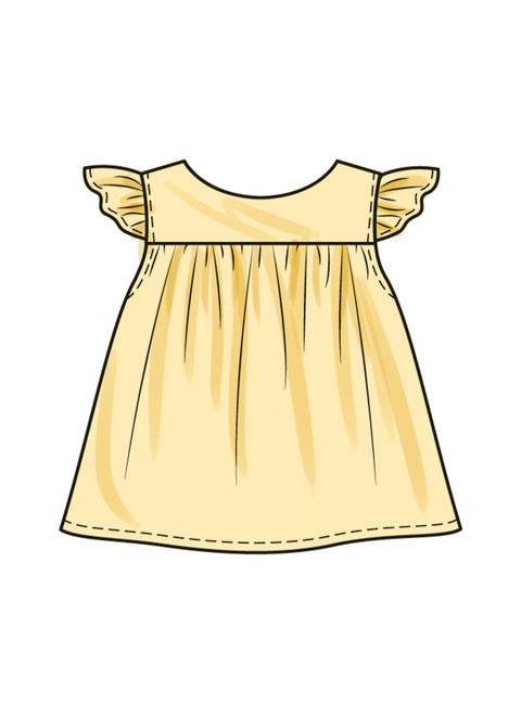 Butterick B6935 | Babies' Top, Panties and Hat