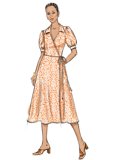 Butterick B6928 (PDF) | Misses' Dress in Two Lengths