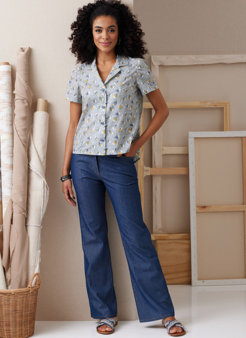 Butterick B6924 | Misses' Shirts By Palmer/Pletsch