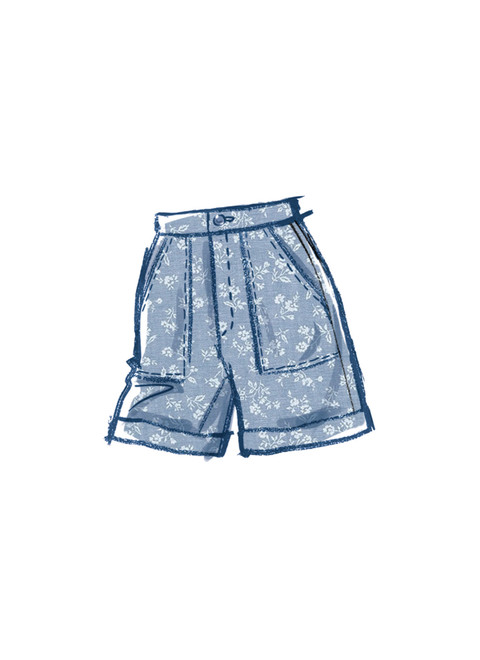 McCall's M8396 | Girls' Shorts and Cargo Pants