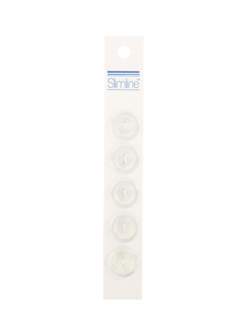 Slimline 3/4" Beige Buttons, 3 Packages