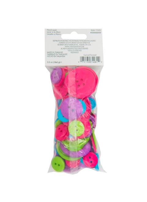 Favorite Findings Value Pack Carnival Multi Buttons, 3 Packages