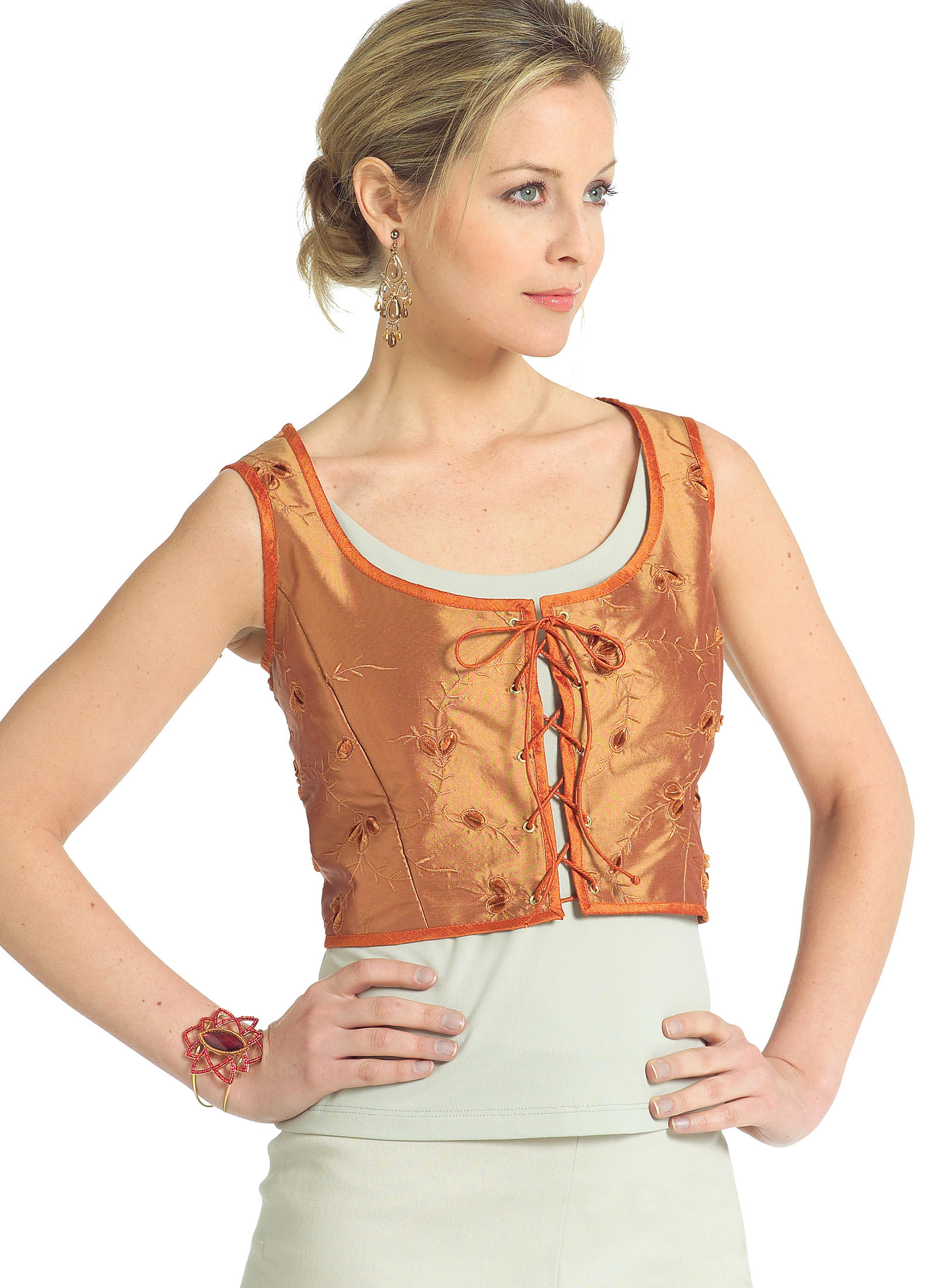 Butterick B4669 | Laced Corsets with Peplum Variations