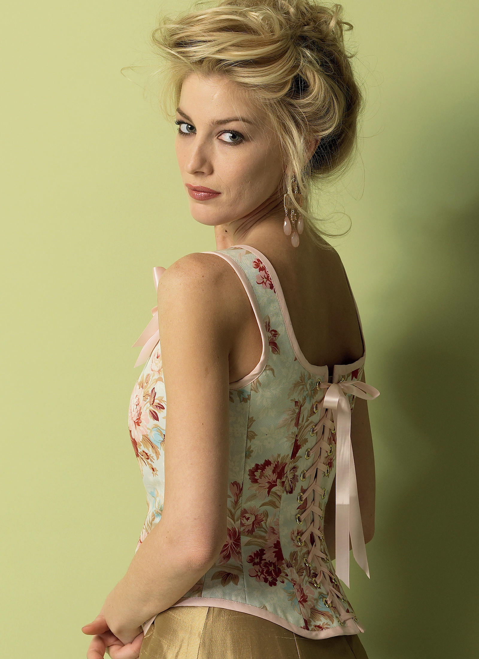 Butterick B5935 | Boned Corsets with Lacing and Ruffle Variations