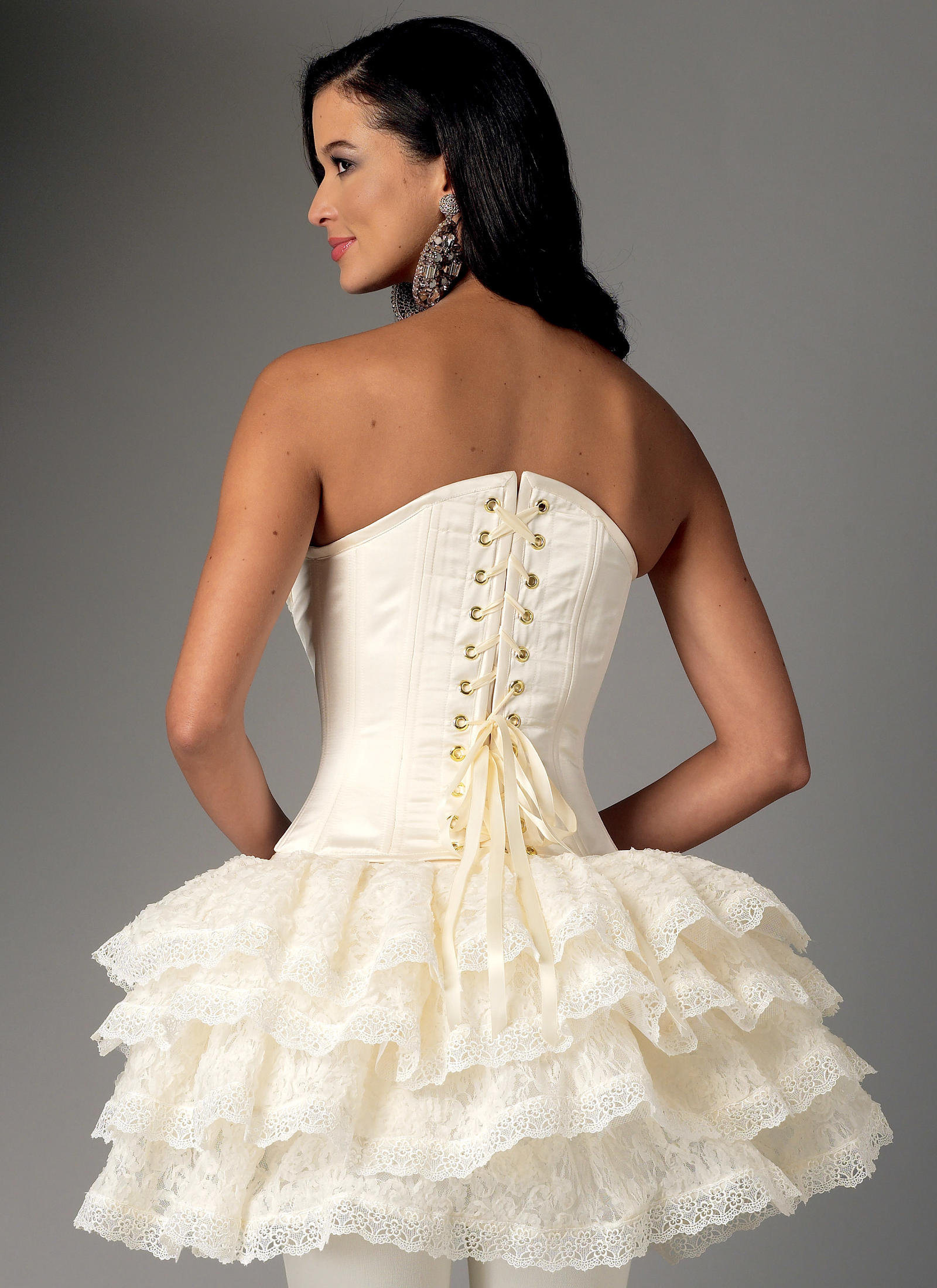 Butterick B6338 | Curved-Hem Corsets and Skirts