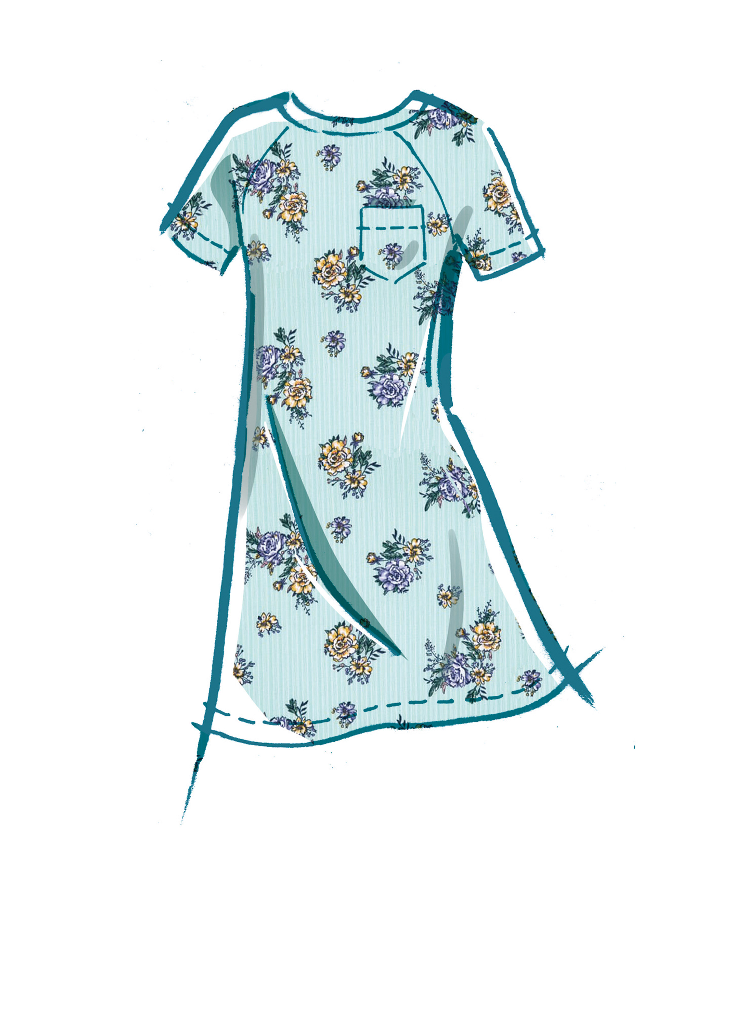 McCall's M8353 | Children's and Girls' Knit Top, Dresses and Pants