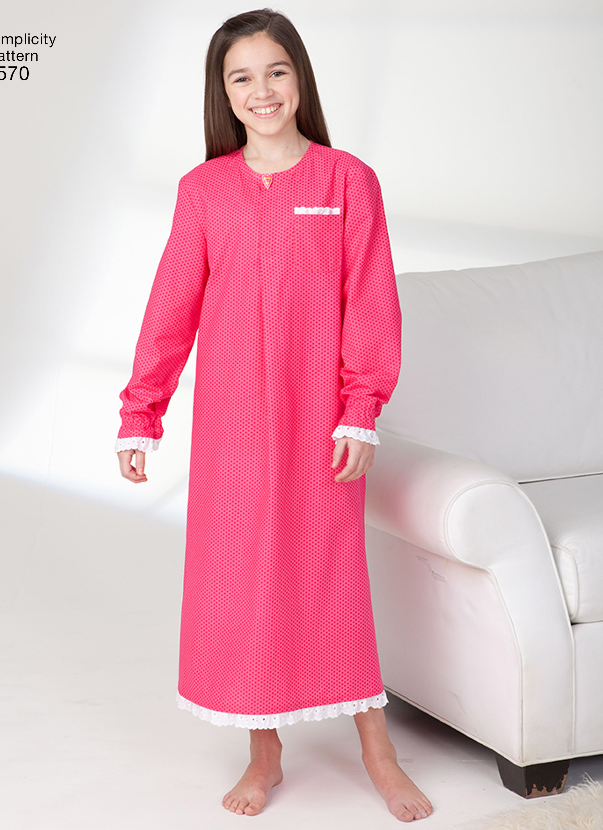 Simplicity S1570 | Child's, Girls' & Boys' Loungewear