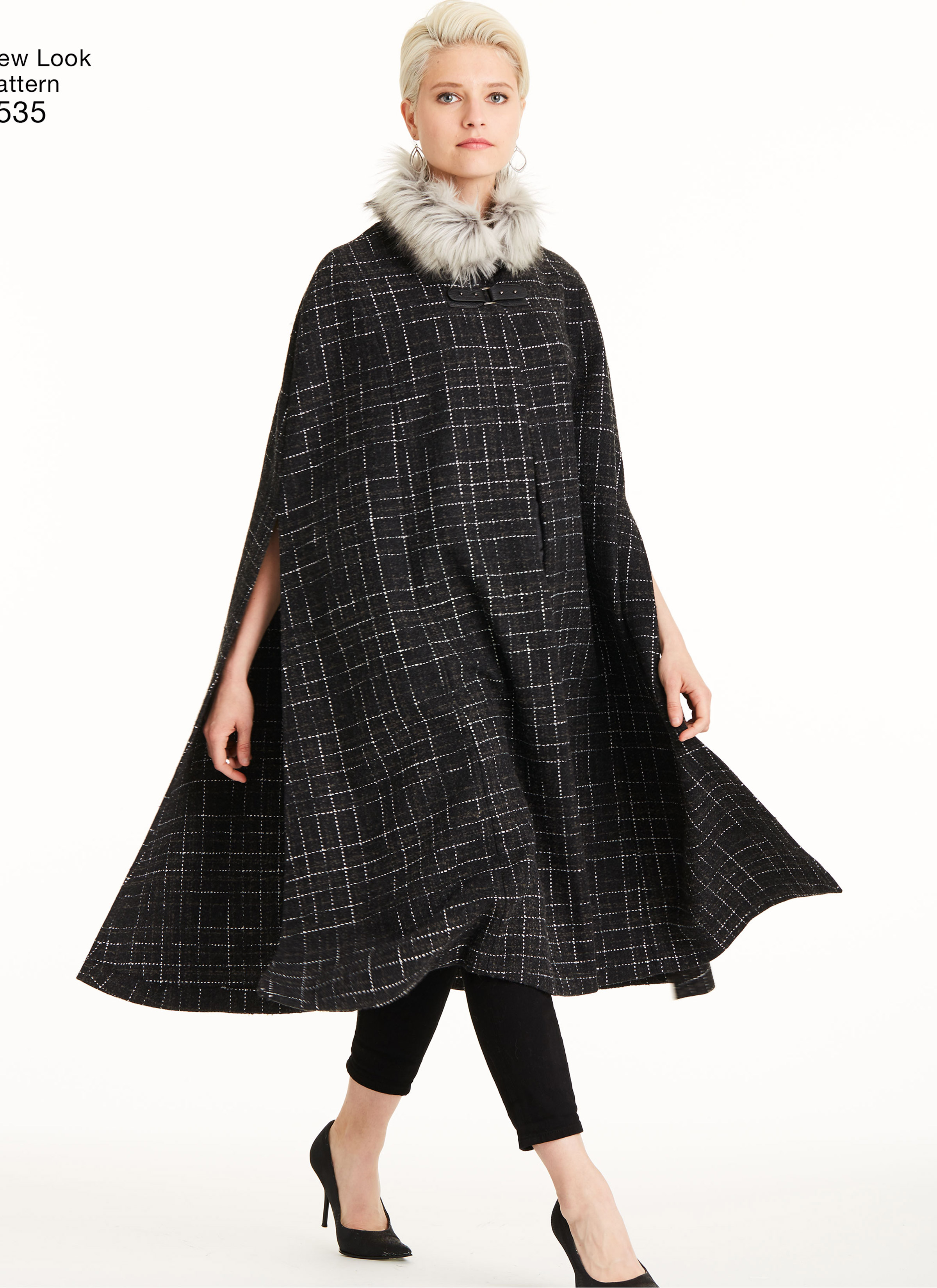 New Look N6535 | Misses' Capes in Four Lengths