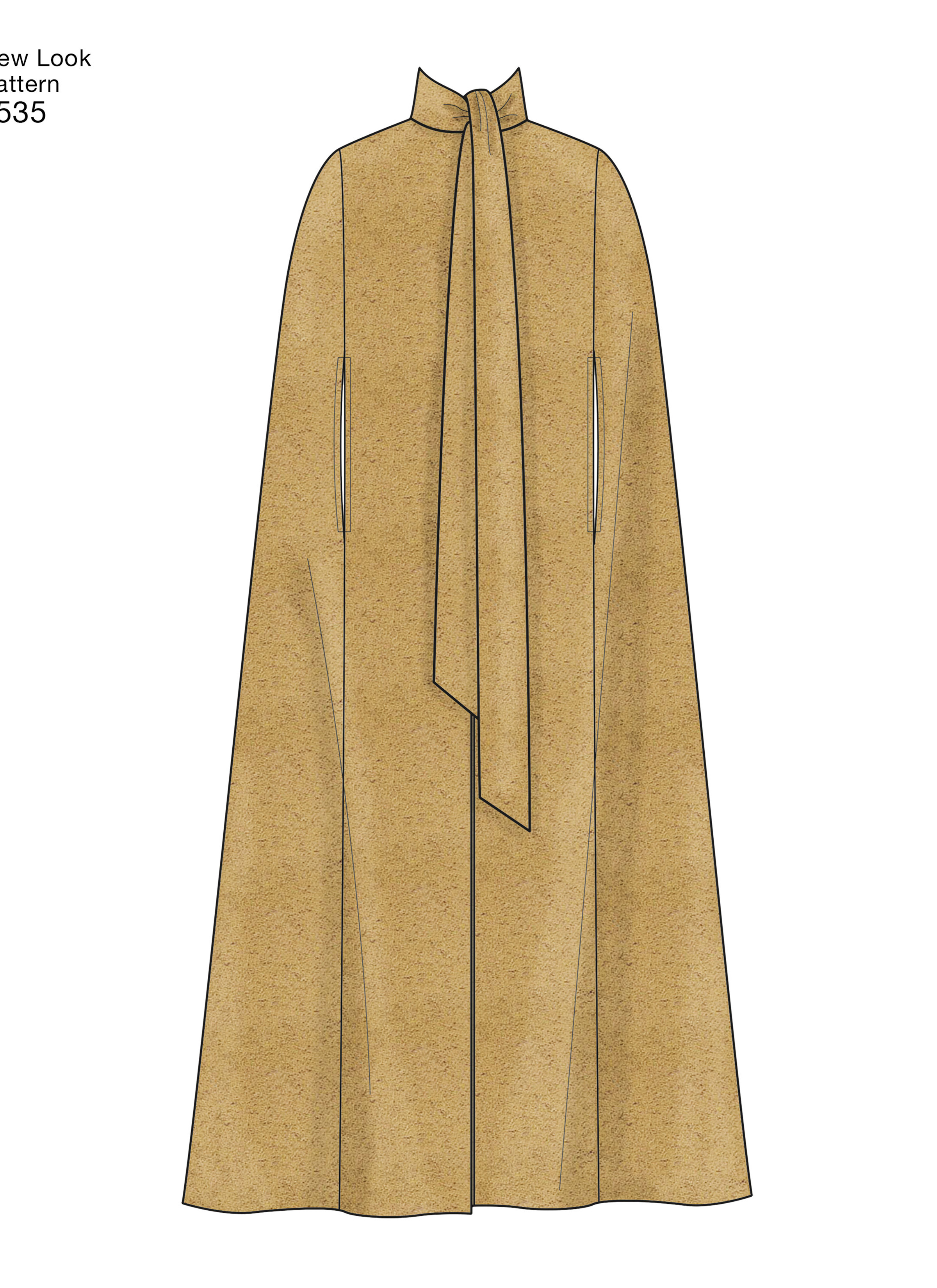 New Look N6535 | Misses' Capes in Four Lengths