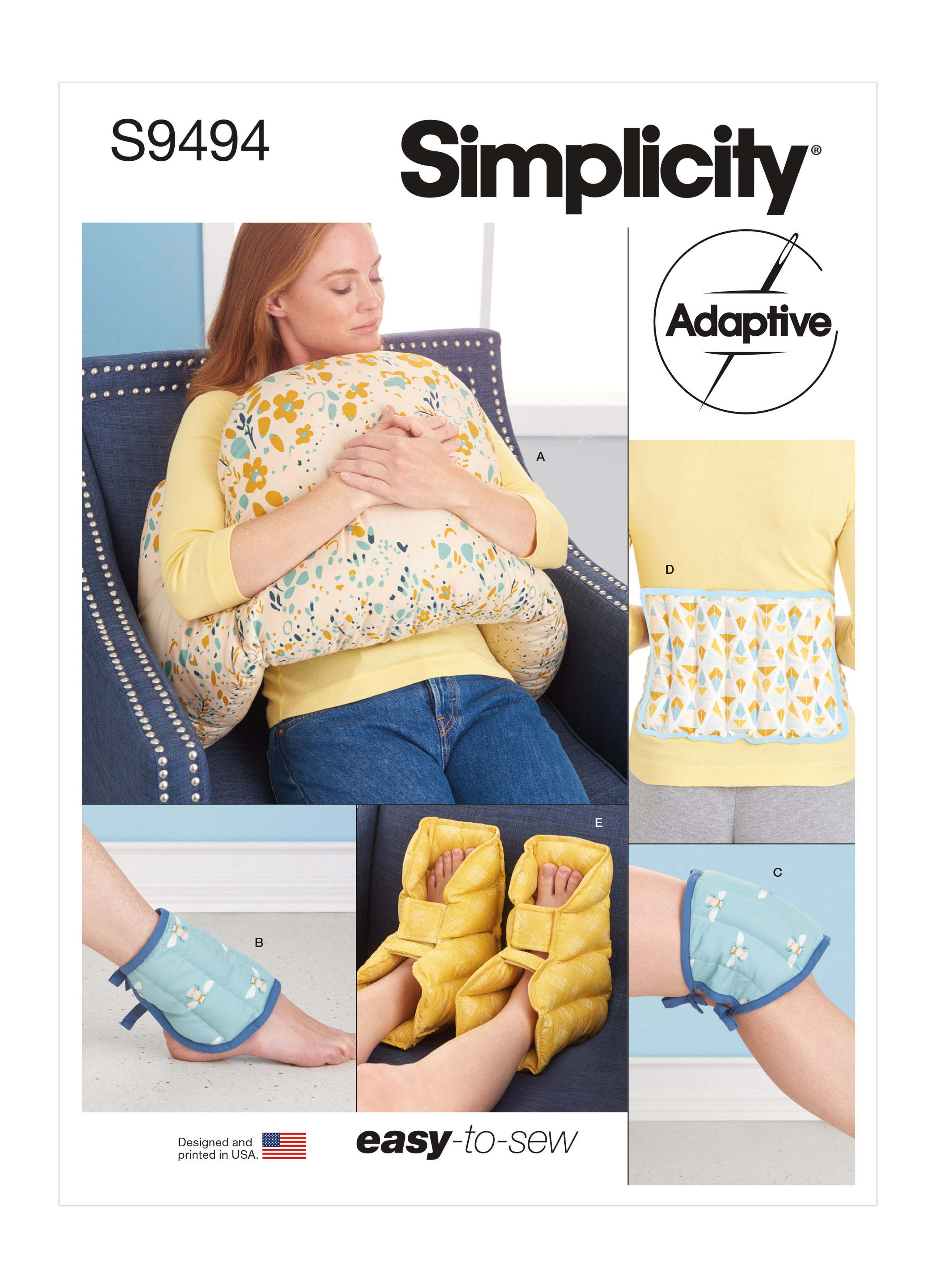 Simplicity S9494 | Hot and Cold Comfort Packs | Front of Envelope