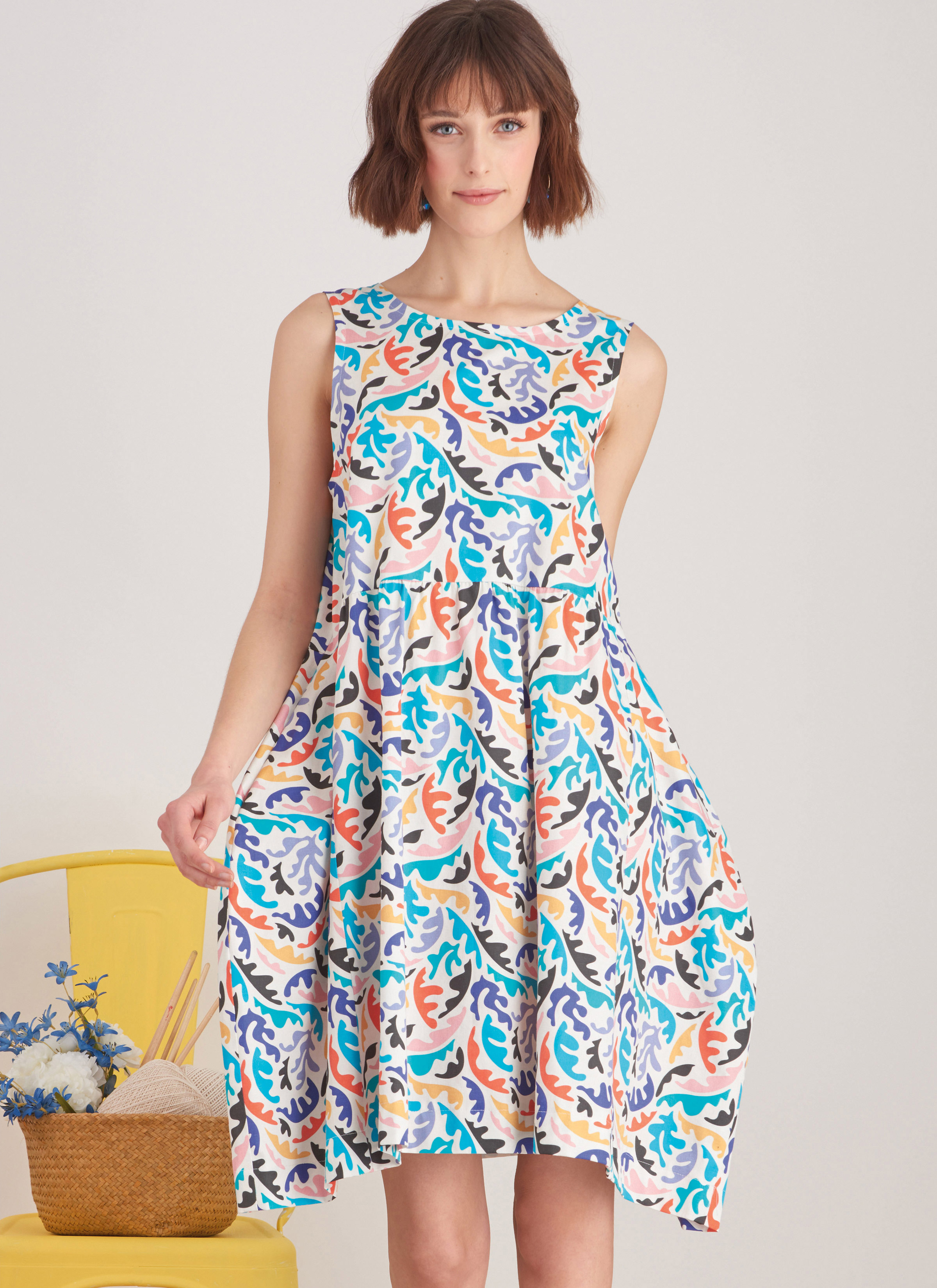 Simplicity S9596 | Misses' Pullover Dress and Knit Top by Elaine Heigl