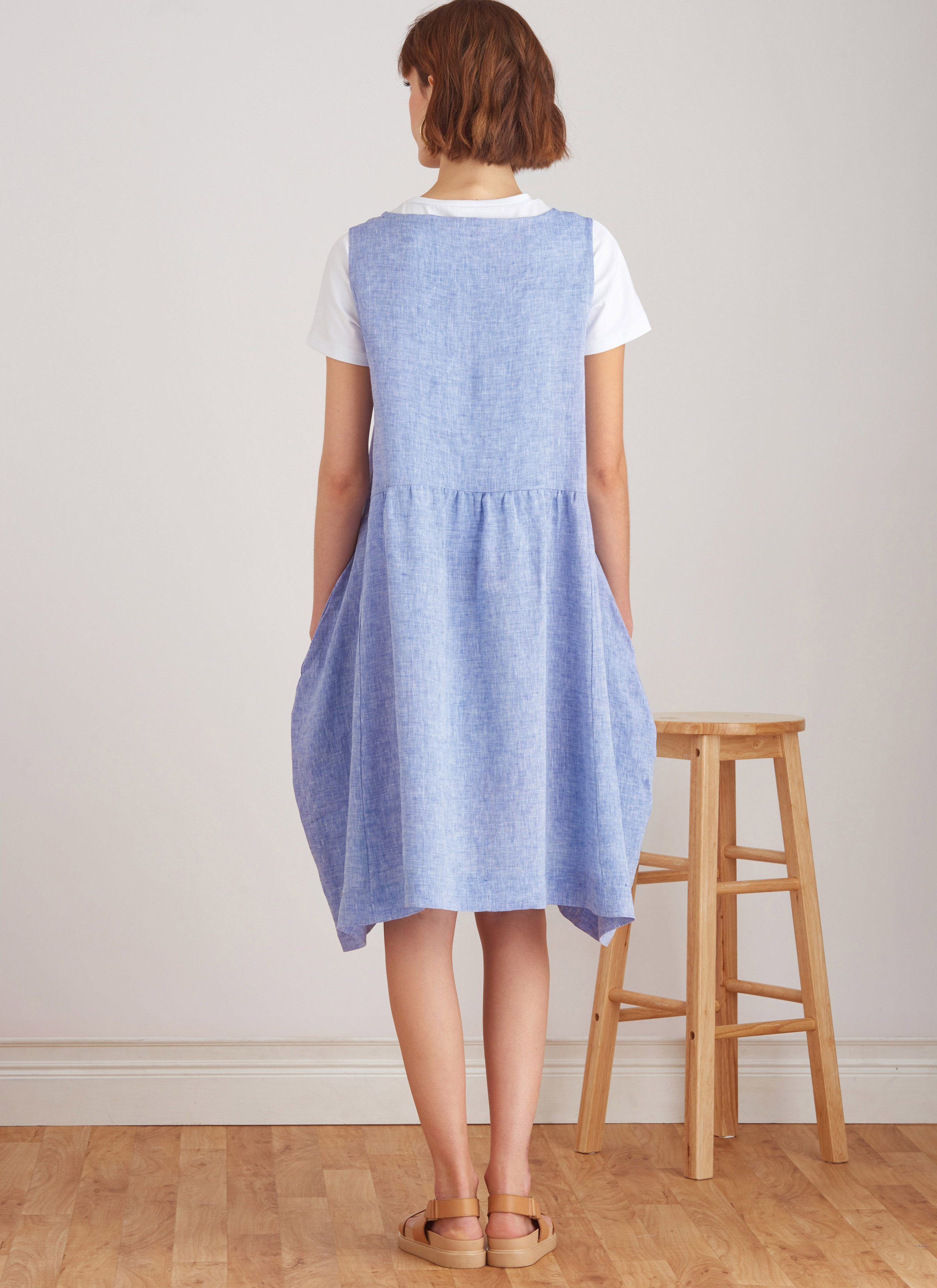 Simplicity S9596 | Misses' Pullover Dress and Knit Top by Elaine Heigl
