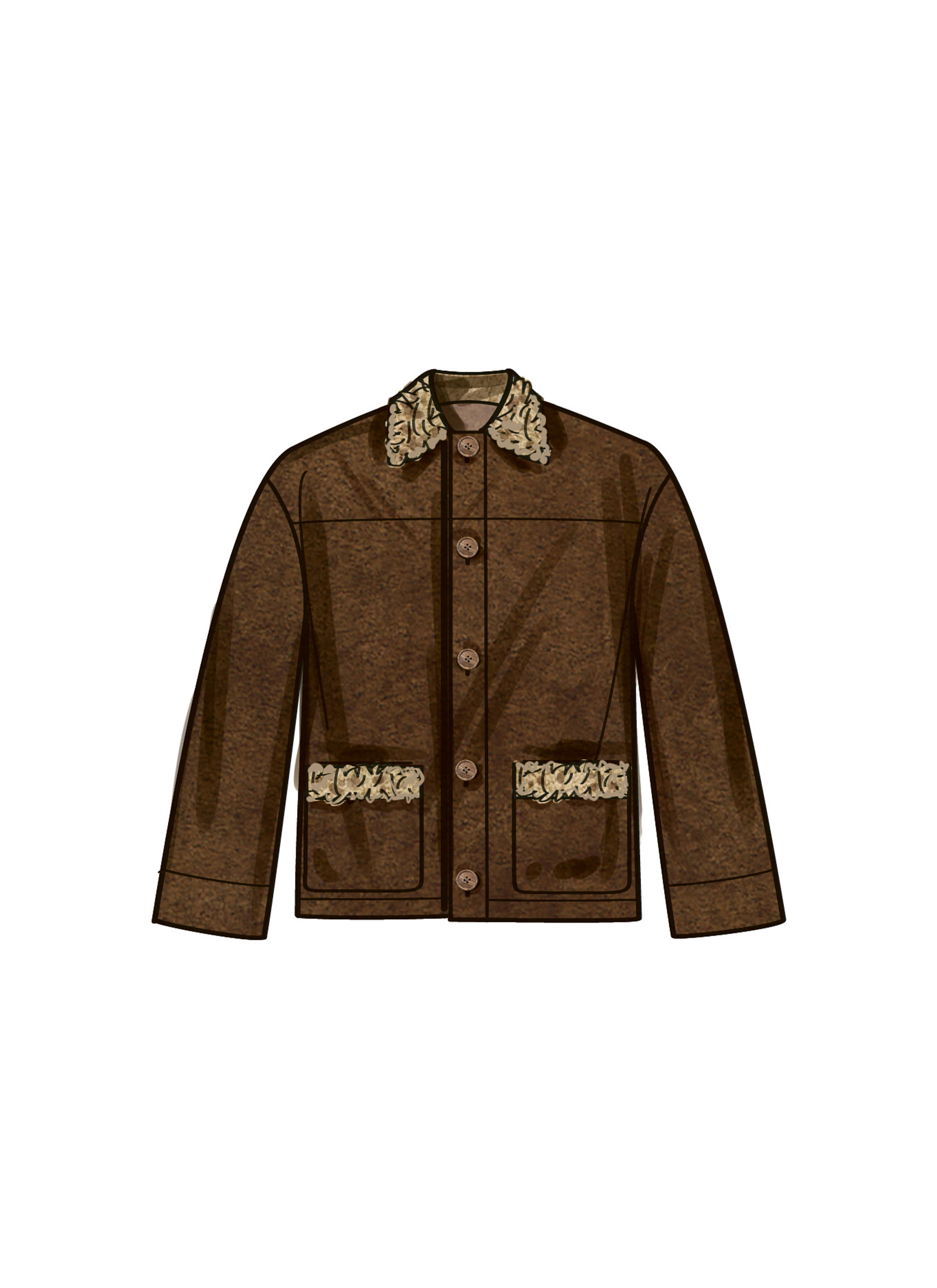 Simplicity S9694 | Boys' and Men's Jacket, Vest, Hat and Crossbody Bag