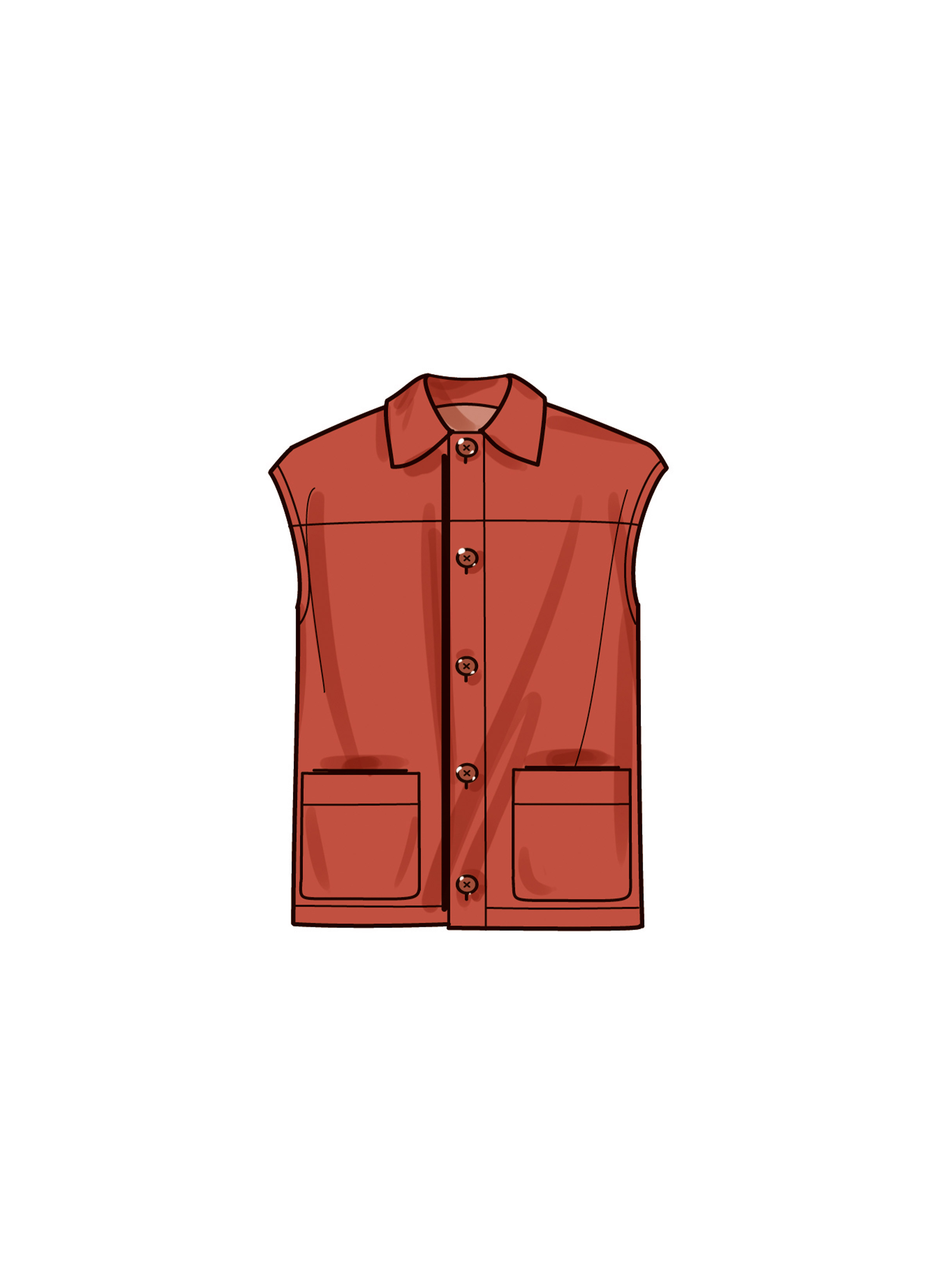 Simplicity S9694 | Boys' and Men's Jacket, Vest, Hat and Crossbody Bag
