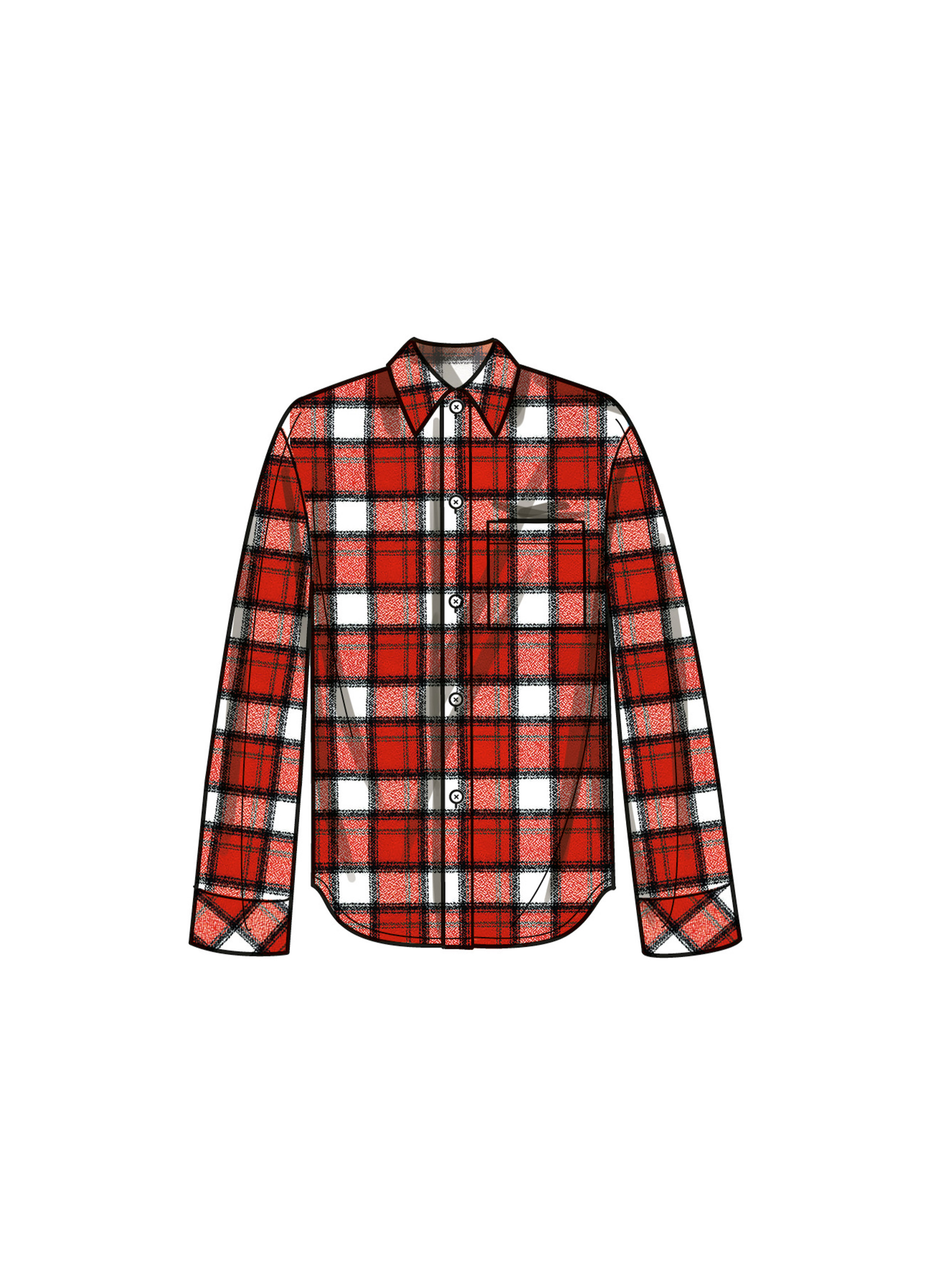 Simplicity S9691 | Girls', Boys' and Adults' Lounge Shirt, Cardigan, Shorts and Joggers