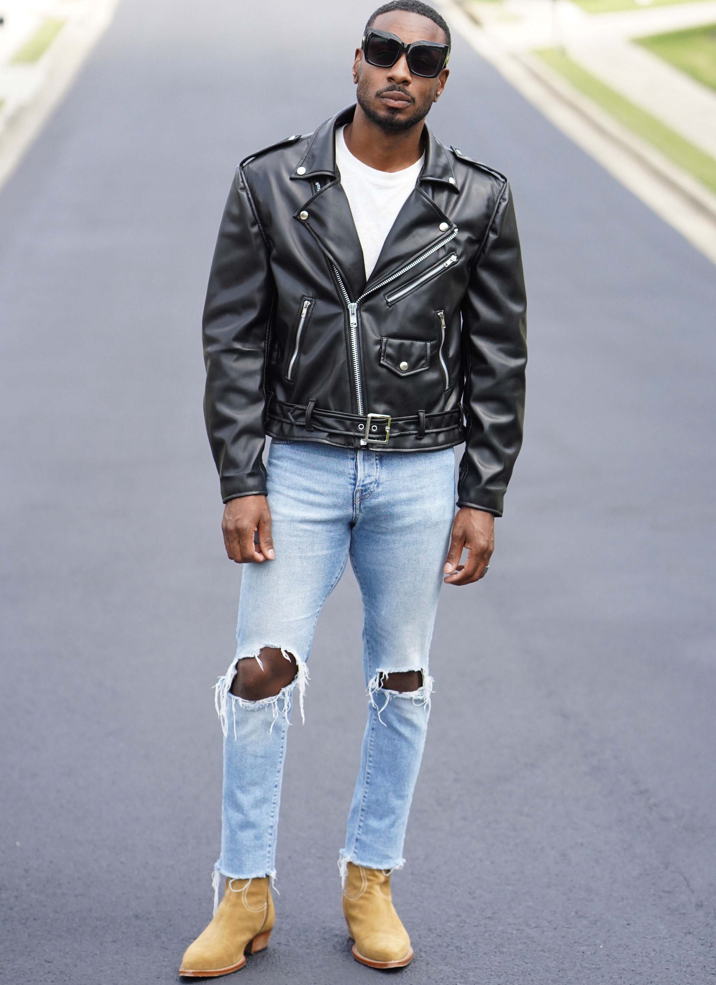 Know Me ME2011 (Digital) | Men's Moto Jacket by Norris Dánta Ford