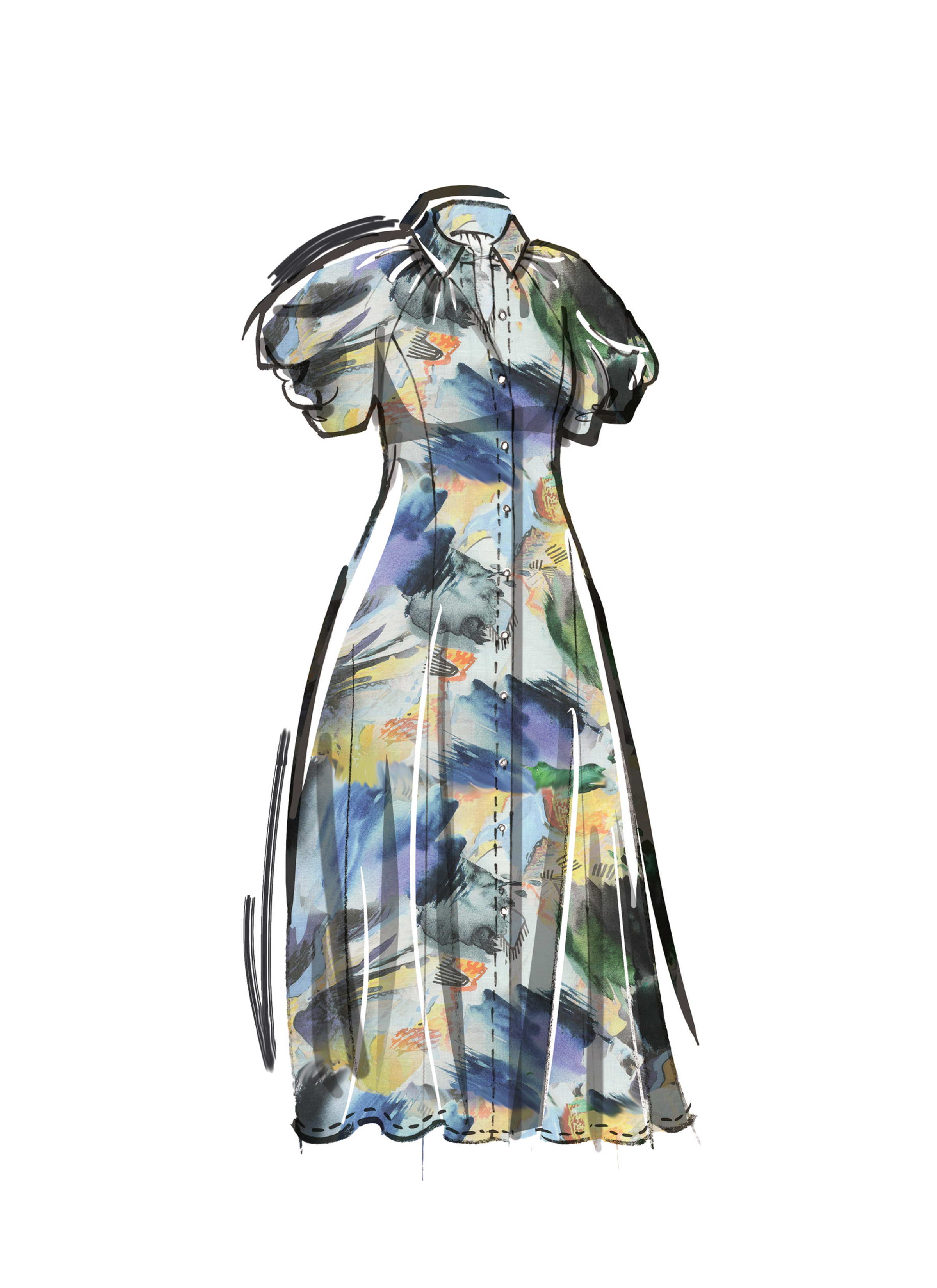 McCall's M8385 | Women's Shirtdress
