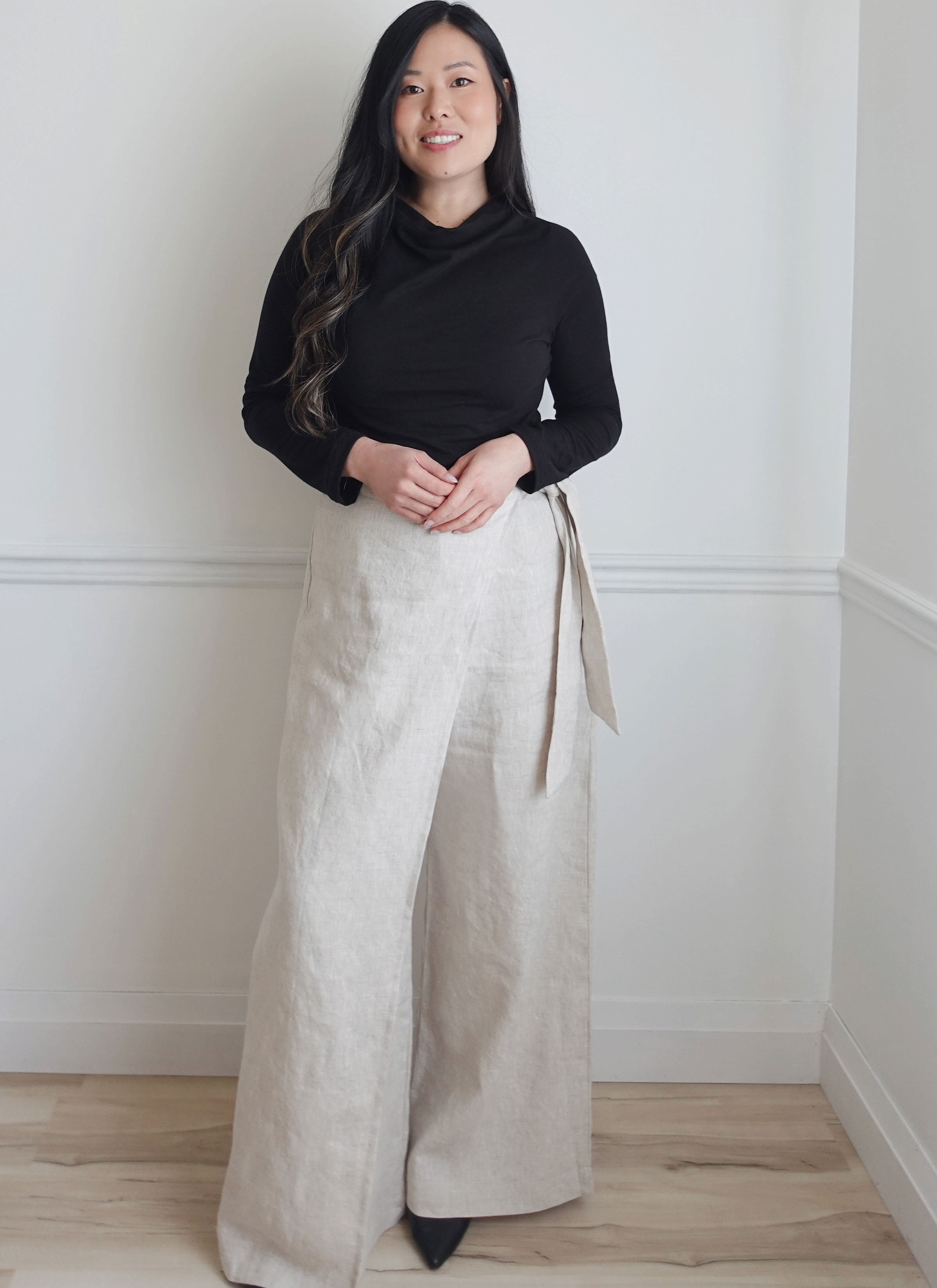 Know Me ME2134 | Know Me Sewing Pattern Misses' Trouser and Knit Top with Sleeve Variations by Sew Bake Make