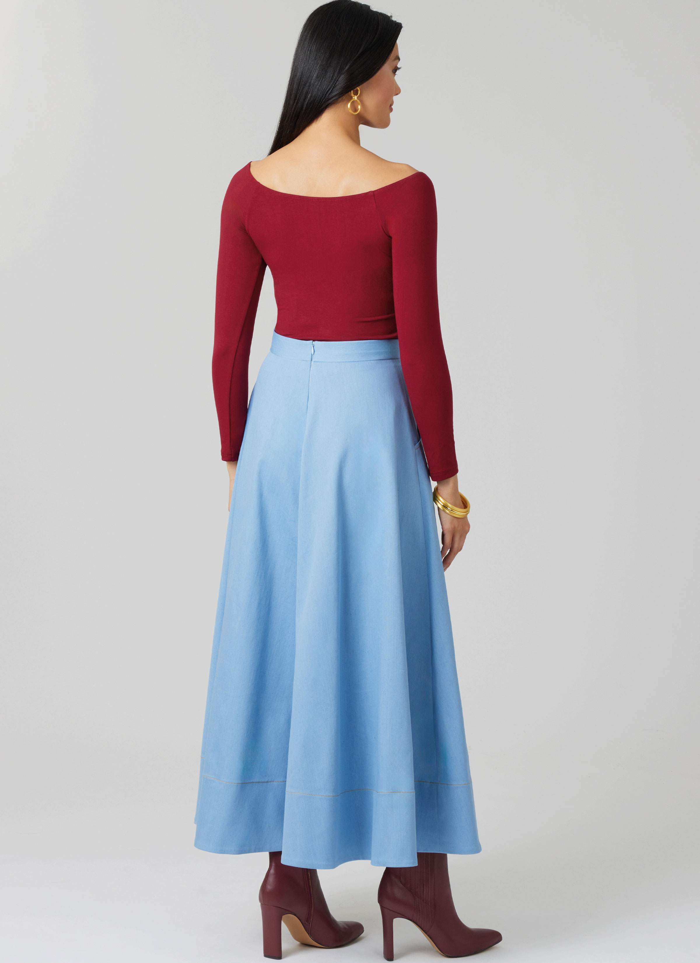 McCall's M8609 | McCall's Sewing Pattern Misses' Skirt in Three Lengths