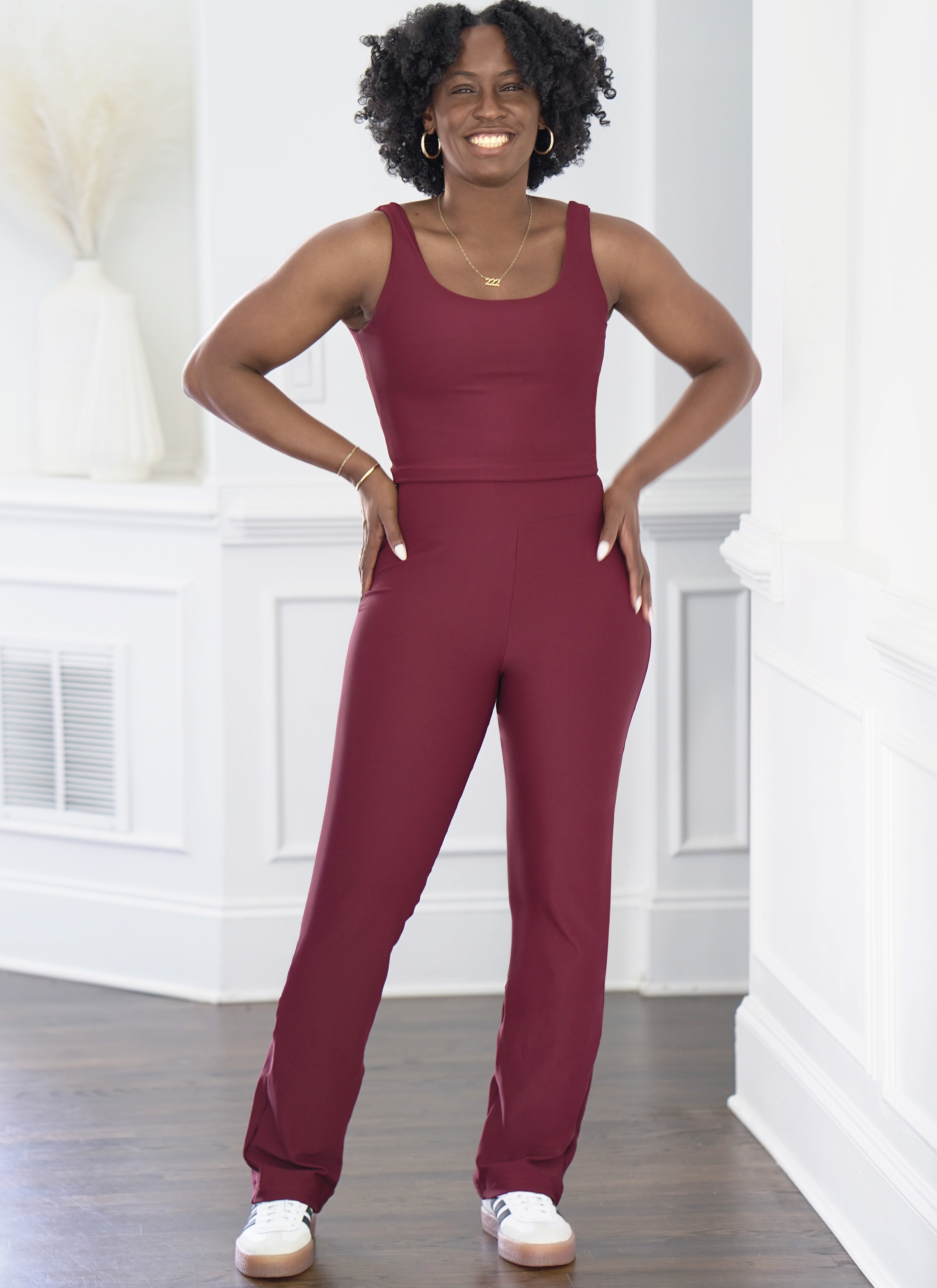Know Me ME2135 | Know Me Sewing Pattern Misses' Sports Top and Leggings by Classyfied Life