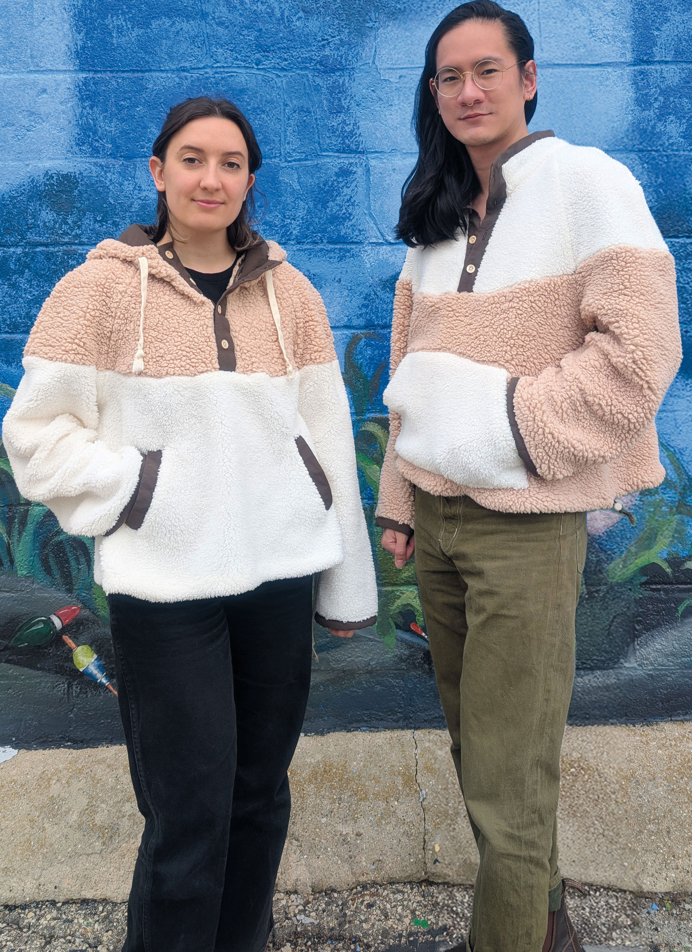 Know Me ME2136 | Know Me Sewing Pattern Unisex Contrast Jackets by Donny Q