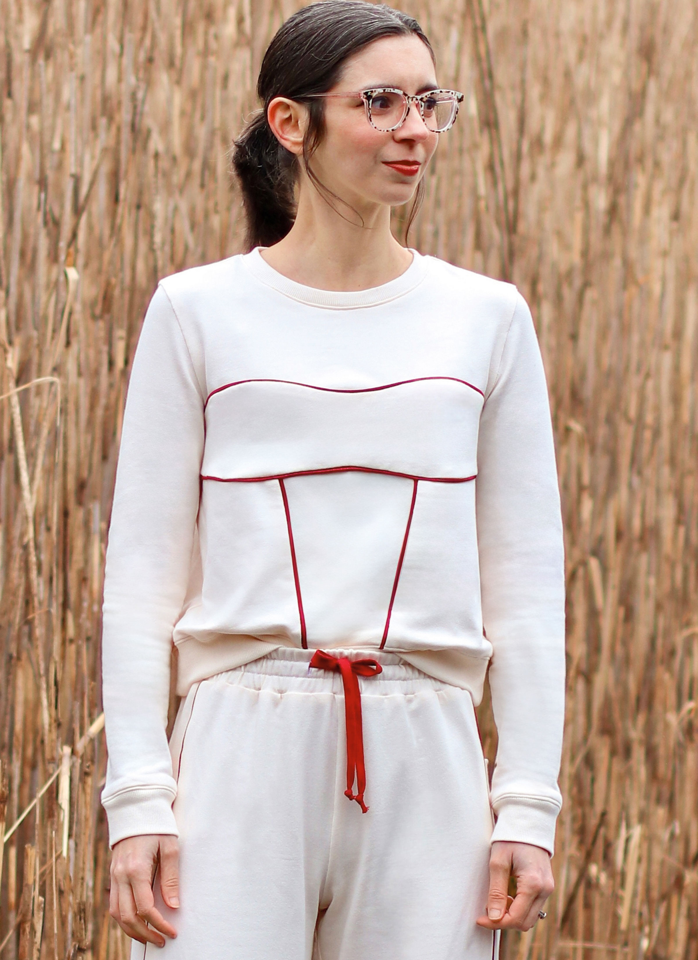 Know Me ME2138 | Know Me Sewing Pattern Misses' Sweatsuit Top and Pants by Holly Darling