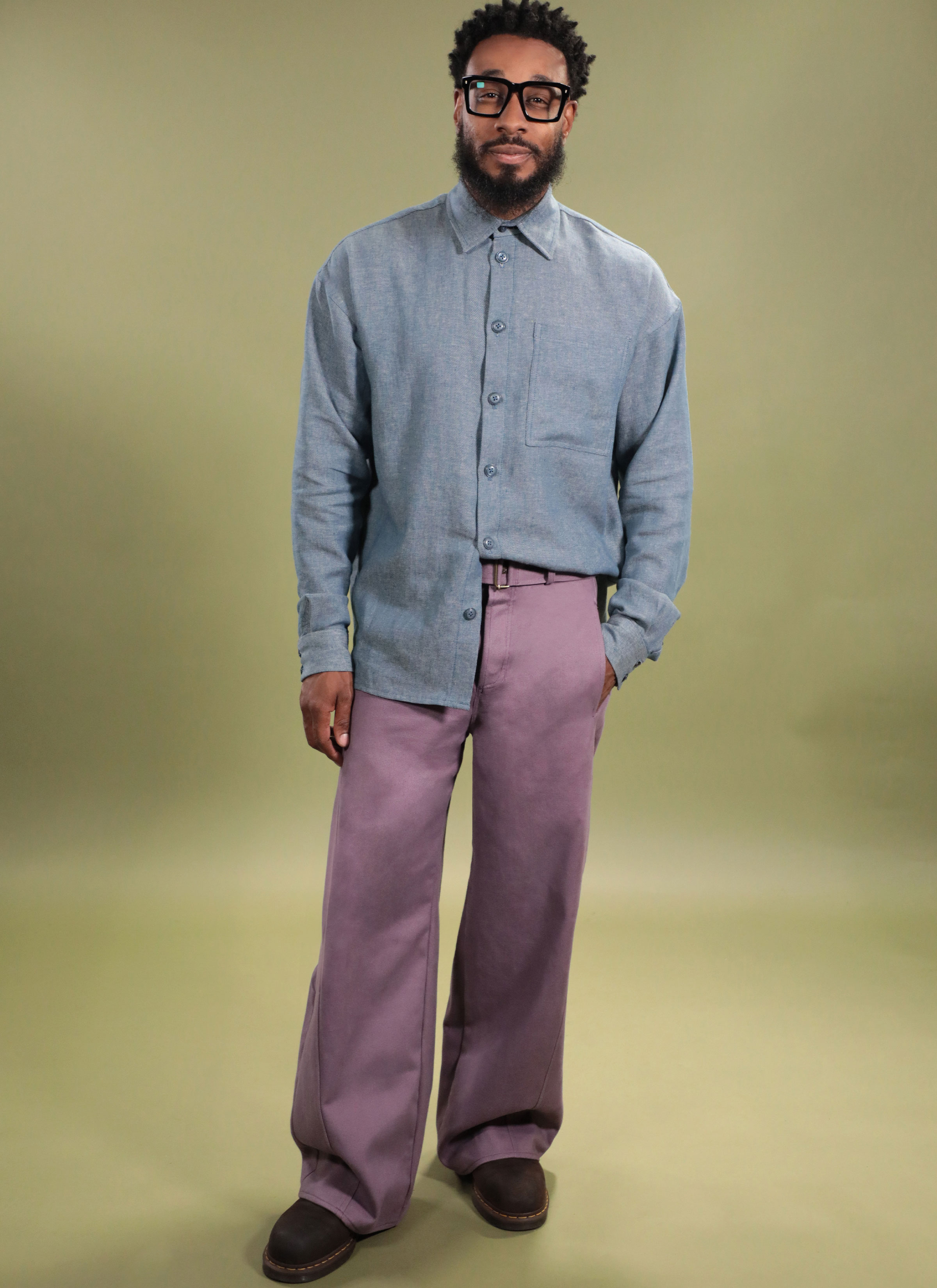 Know Me ME2142 | Know Me Sewing Pattern Men's Shirt and Jeans with Belt by Norris Dánta Ford