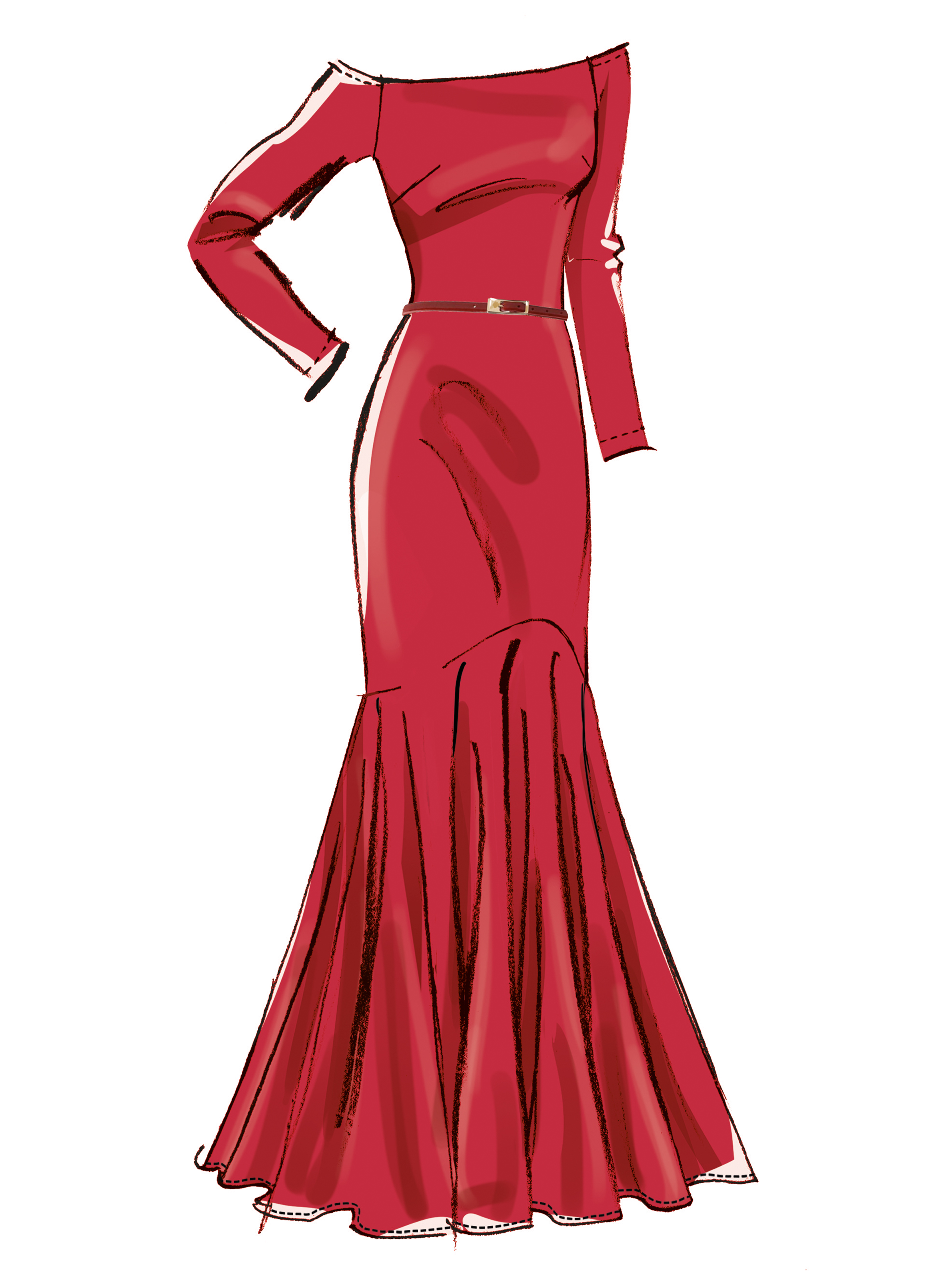 McCall's M8605 | McCall's Sewing Pattern Misses' Dresses with Petite Lines