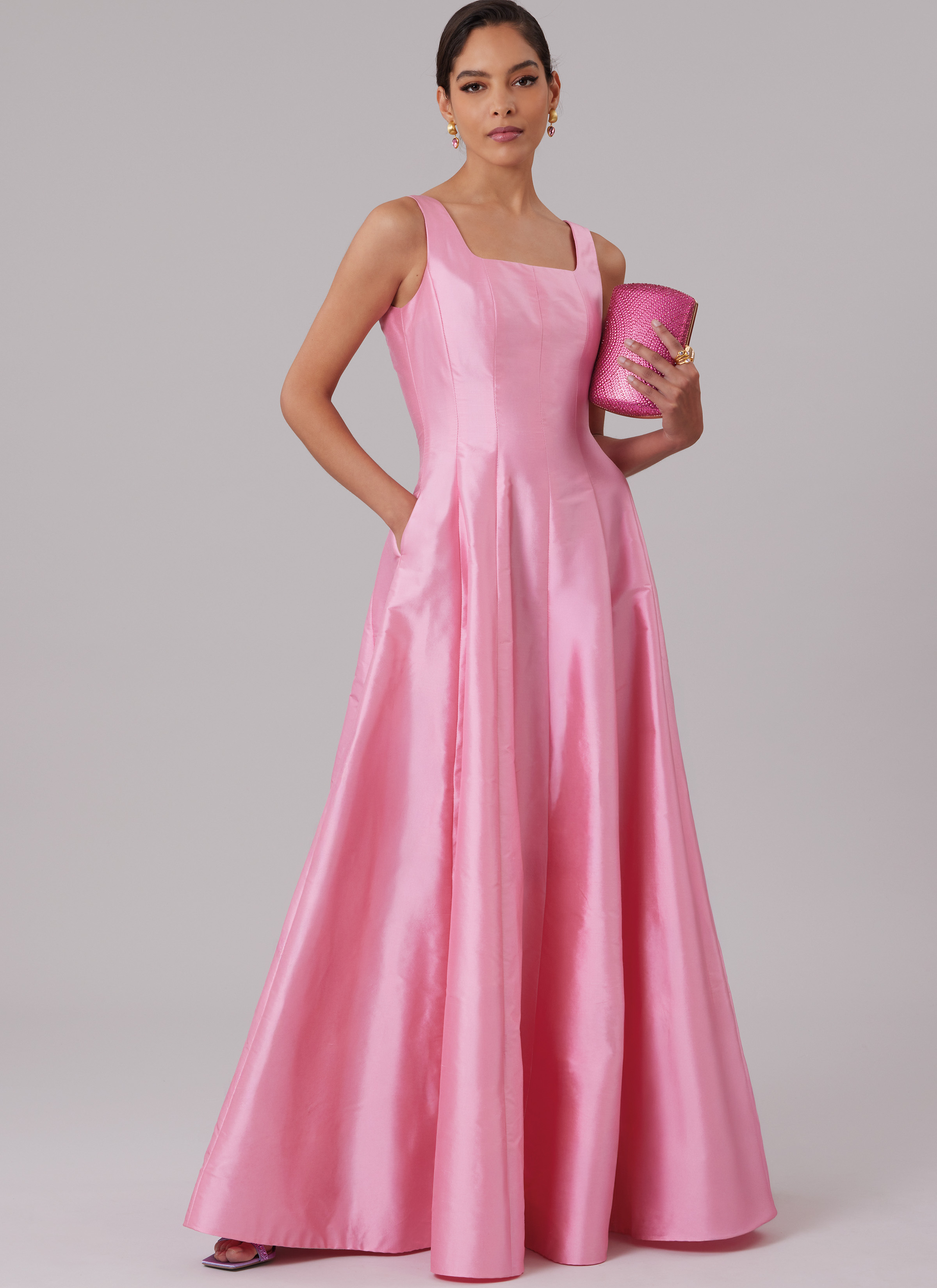 McCall's M8627 | McCall's Sewing Pattern Misses' and Women's Special Occasion Dress in Two Lengths