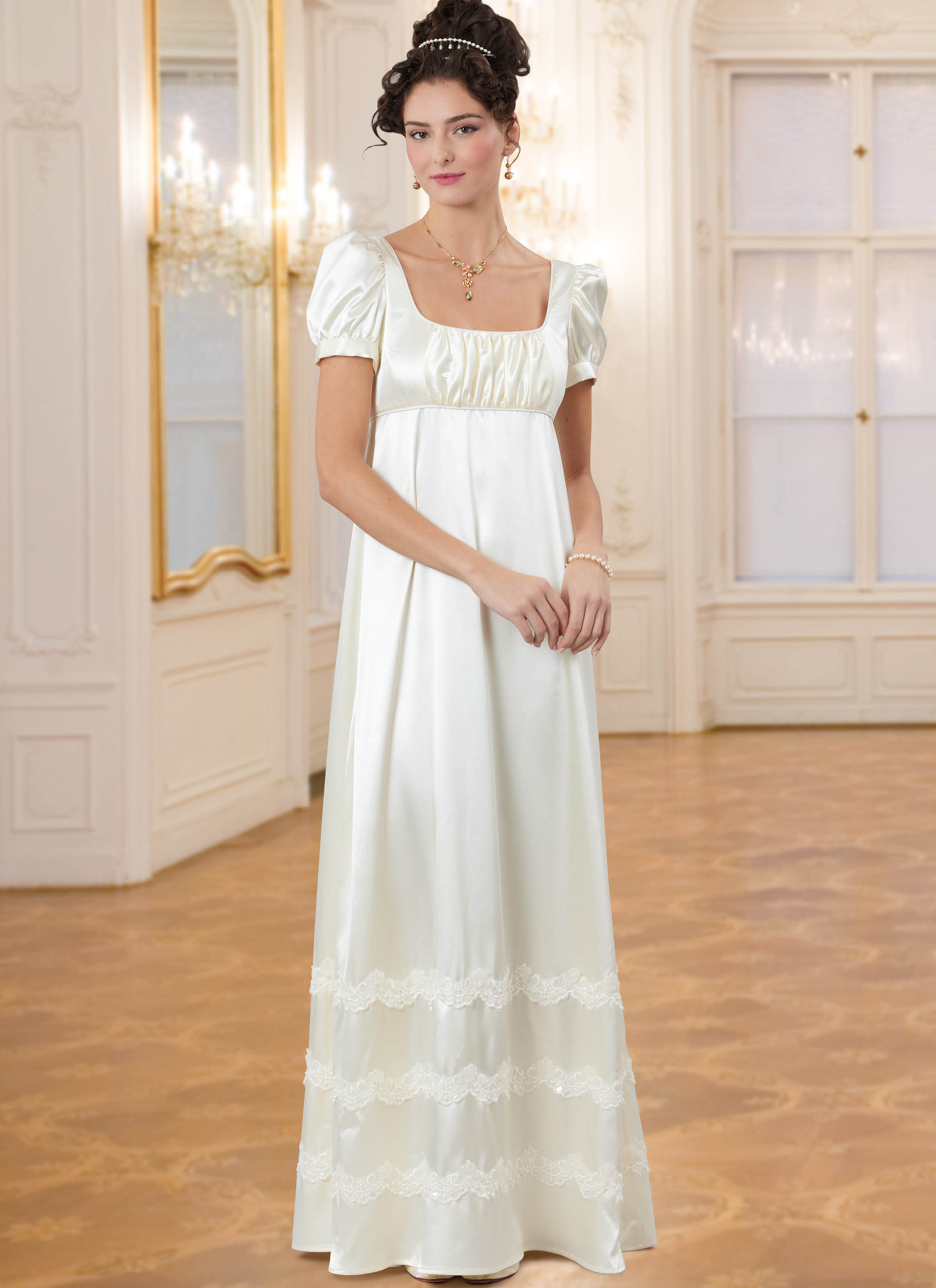 McCall's M8647 | McCall's Sewing Pattern Misses' Regency Gowns