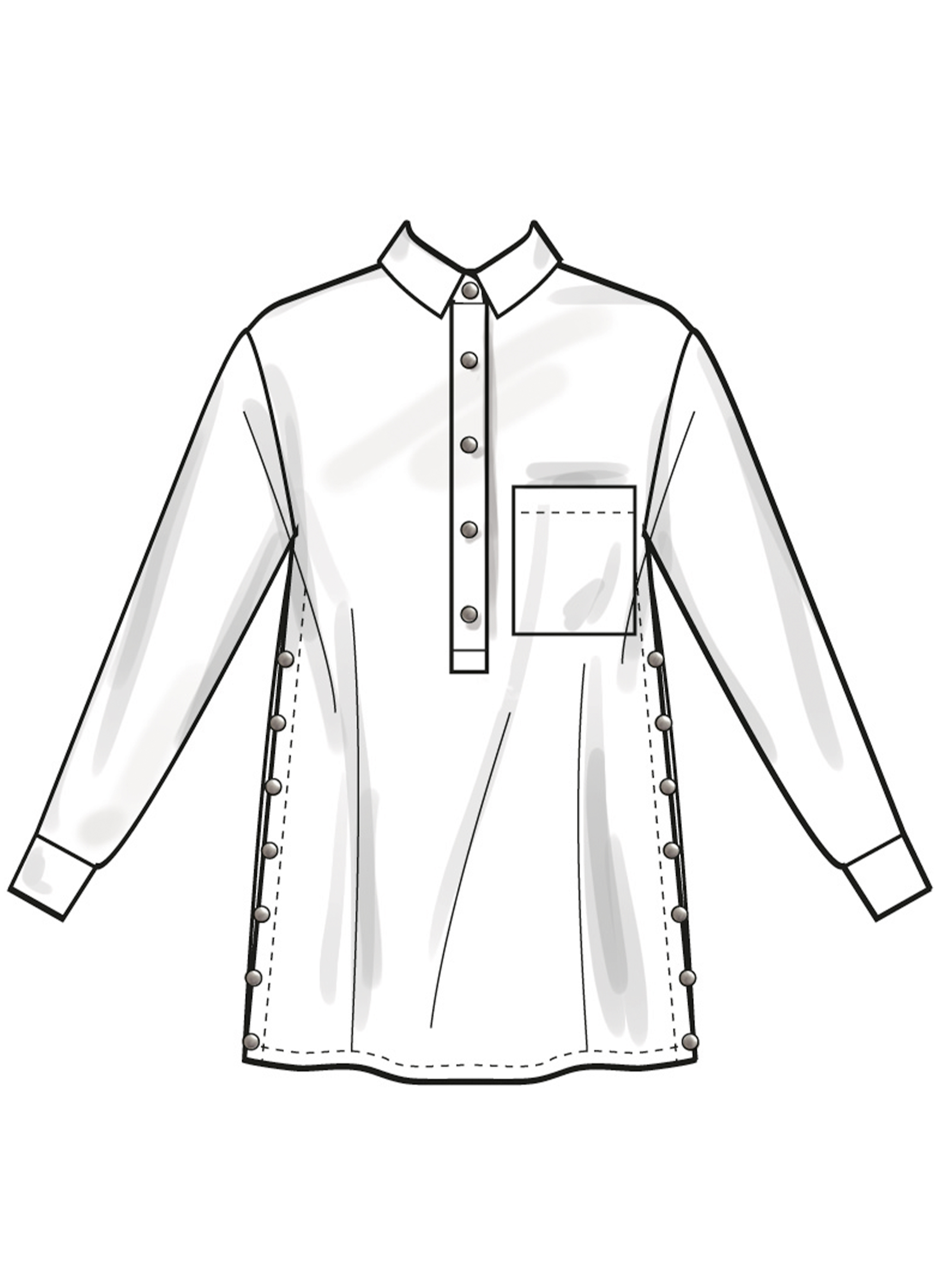 Simplicity S3068 | Simplicity Sewing Pattern Misses' Top and Tunics