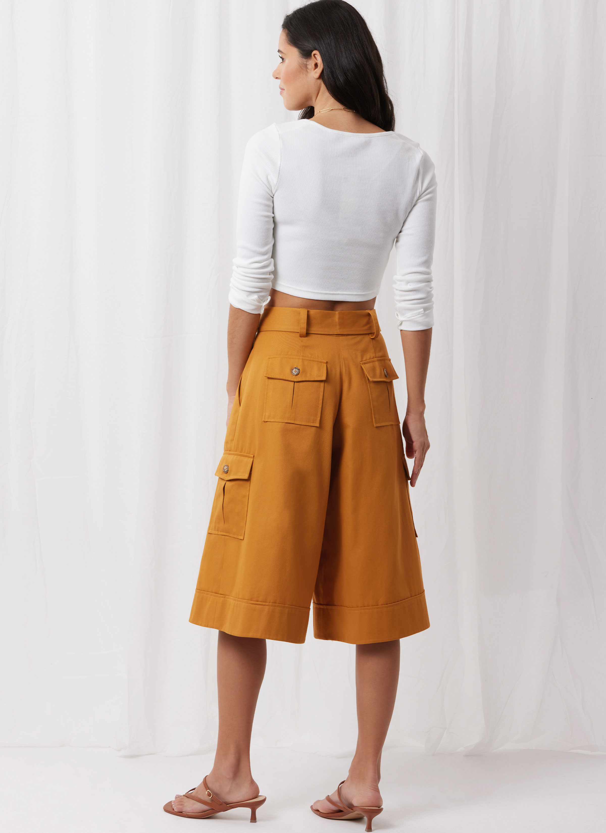 Simplicity S3106 | Simplicity Sewing Pattern Misses' Shorts and Pants with Tie Belt