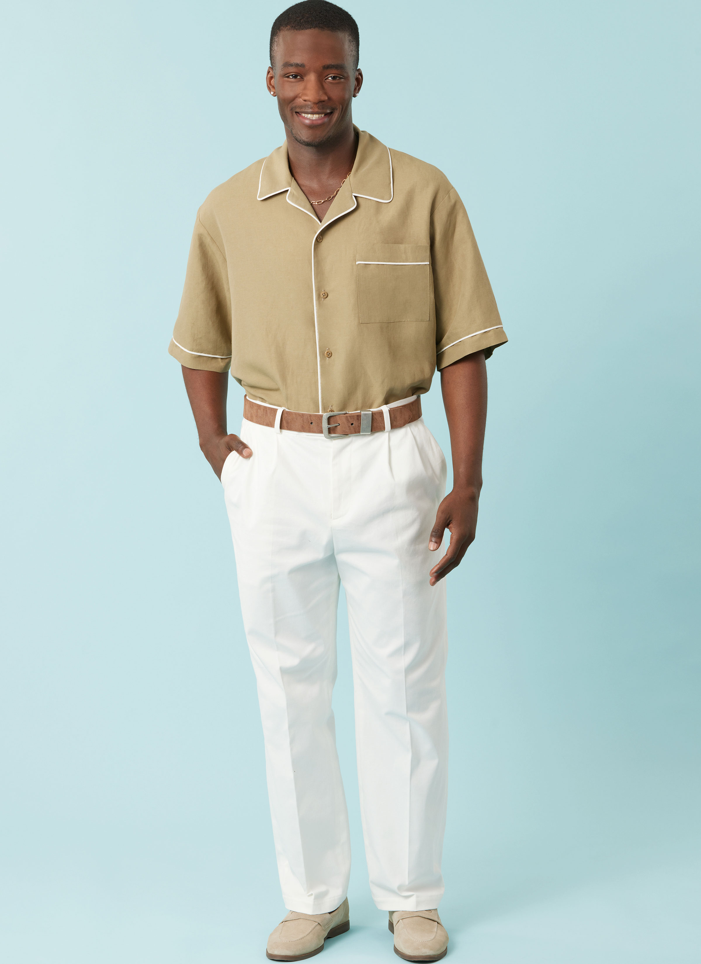 Simplicity S3075 | Simplicity Sewing Pattern Men's Shirts
