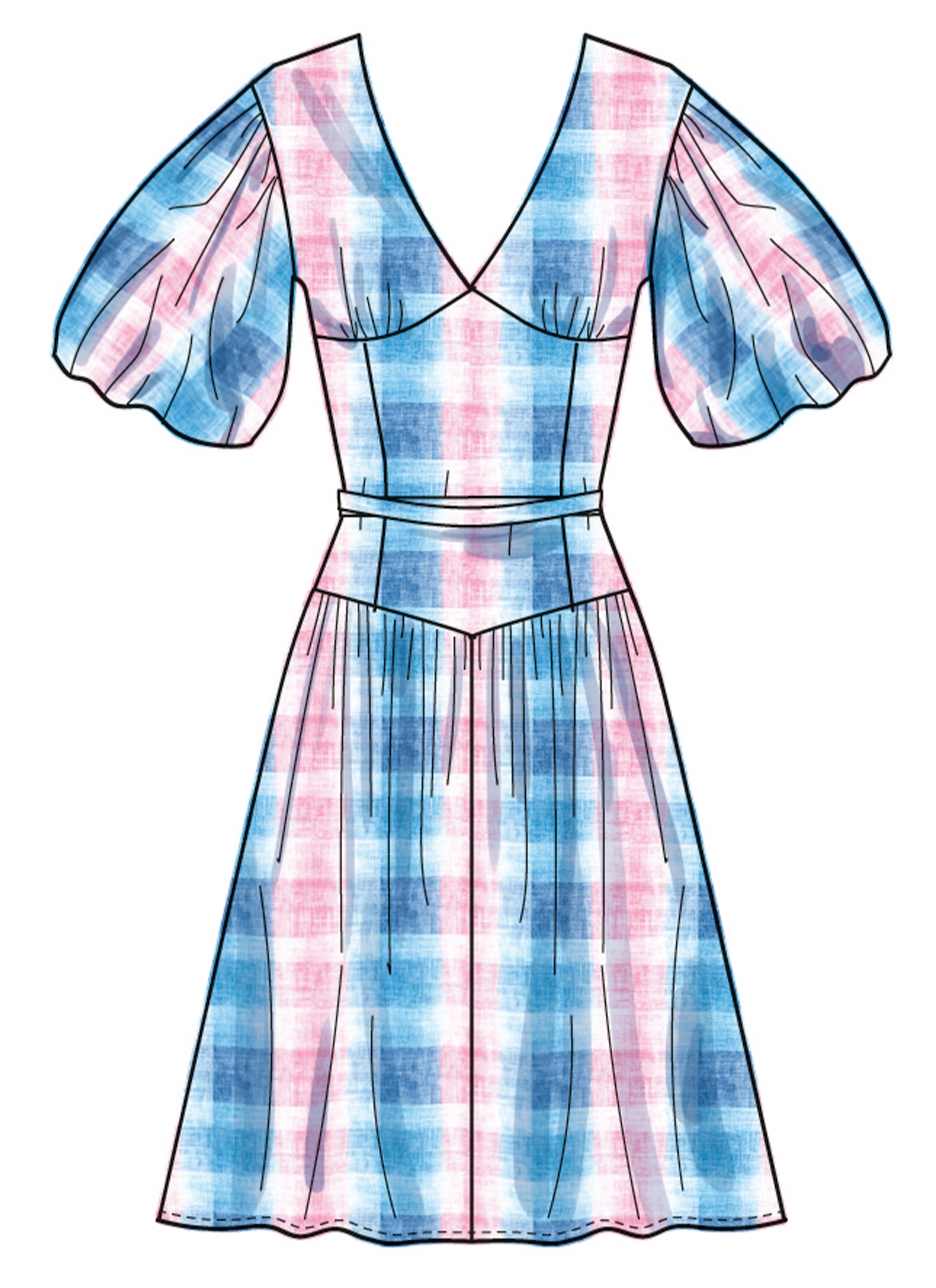 Simplicity S3096 | Simplicity Sewing Pattern Misses' and Women's Dress with Length and Sleeve Variations