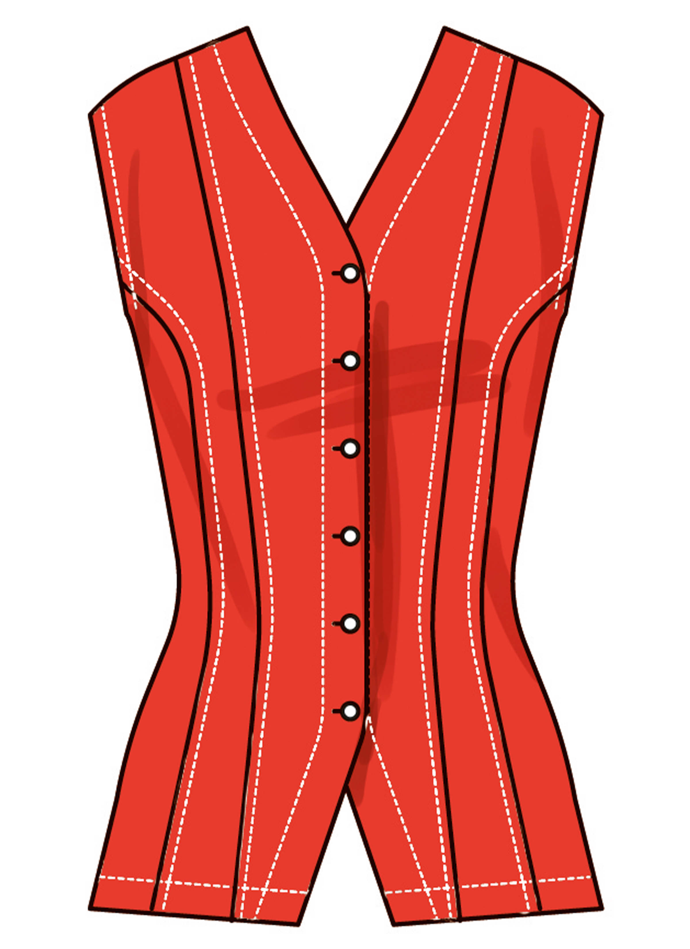 Simplicity S3102 | Simplicity Sewing Pattern Misses' Shirt with Sleeve Variations