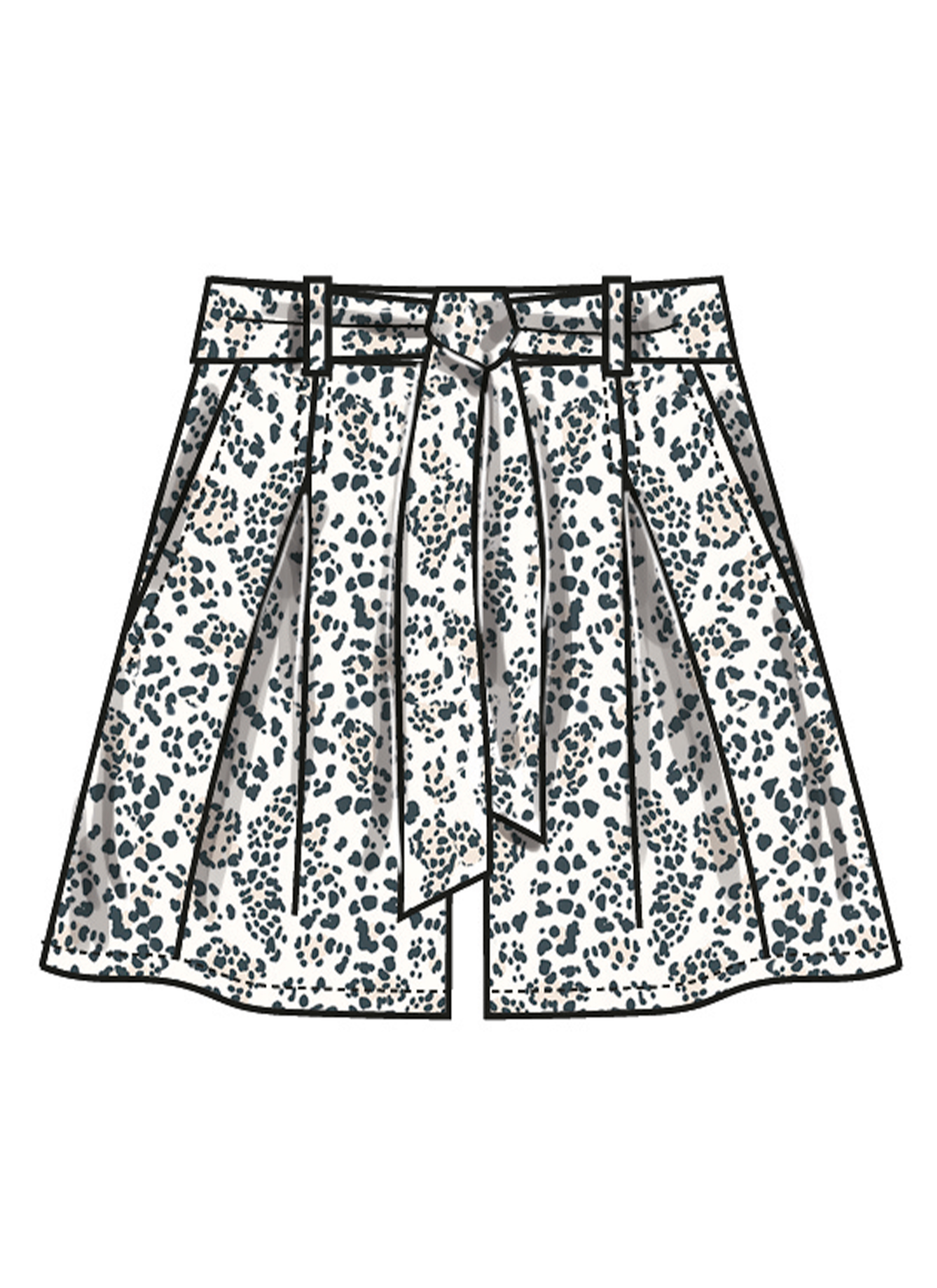 Simplicity S3106 | Simplicity Sewing Pattern Misses' Shorts and Pants with Tie Belt