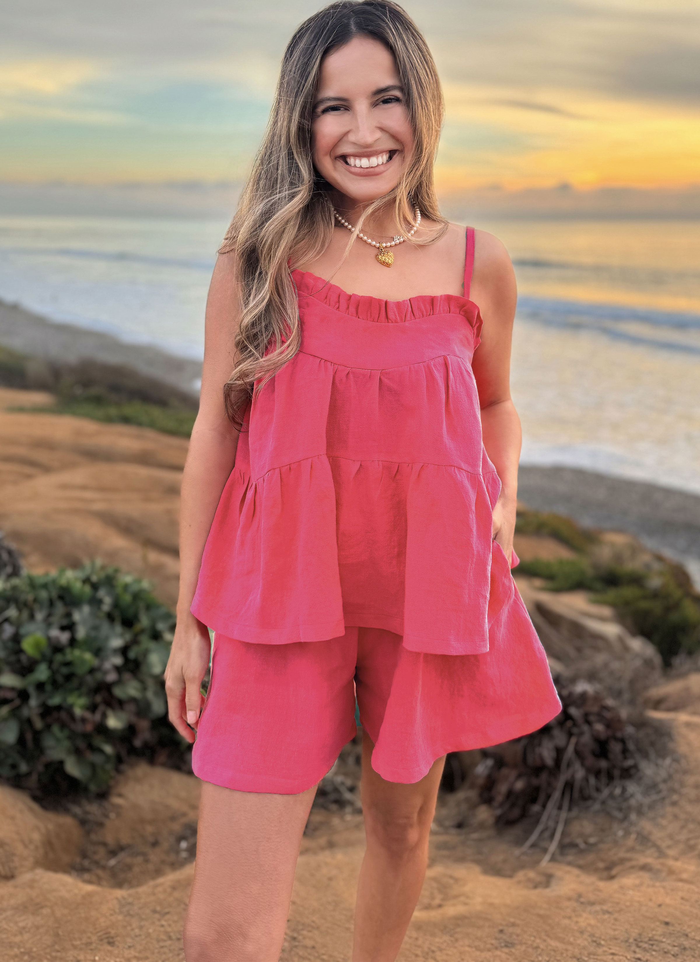 Know Me ME2119 | Misses' Top and Shorts by Alissah Threads