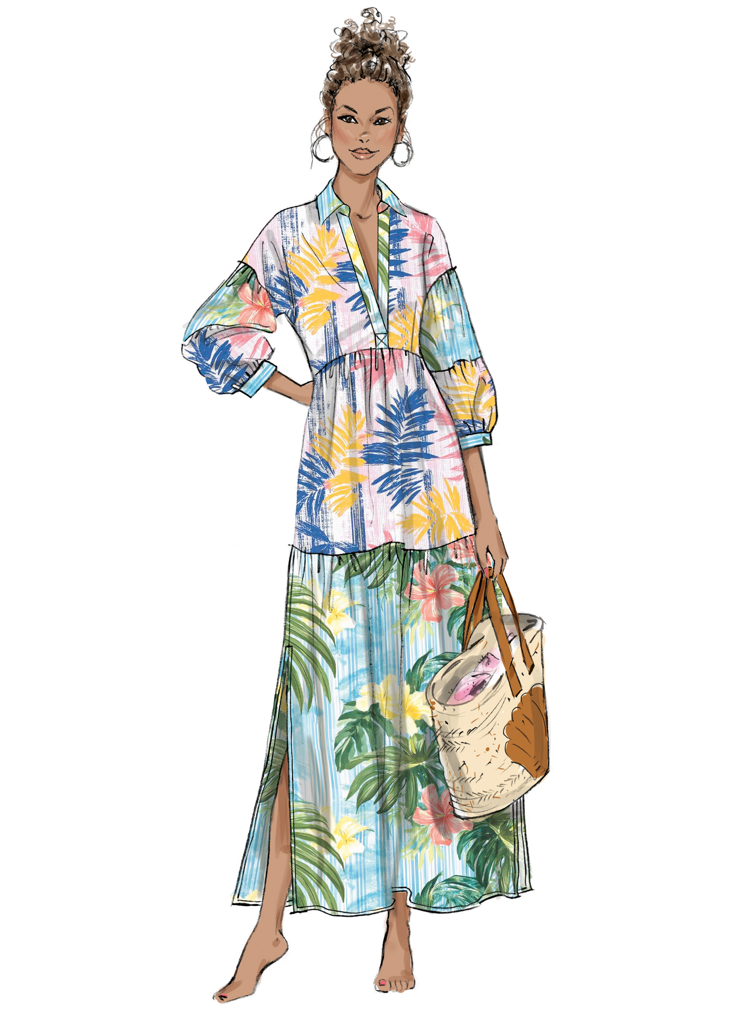 Butterick B7039 | Butterick Sewing Pattern Misses' Dresses